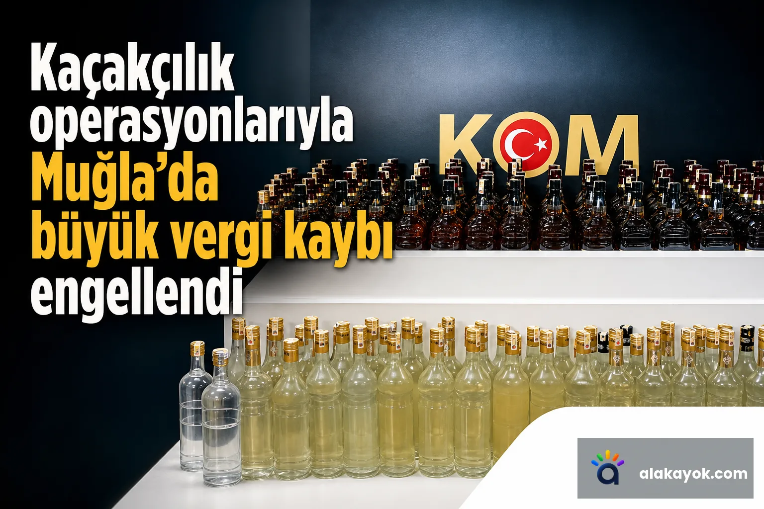 Kaçakçılık operasyonlarıyla Muğla'da büyük vergi kaybı engellendi