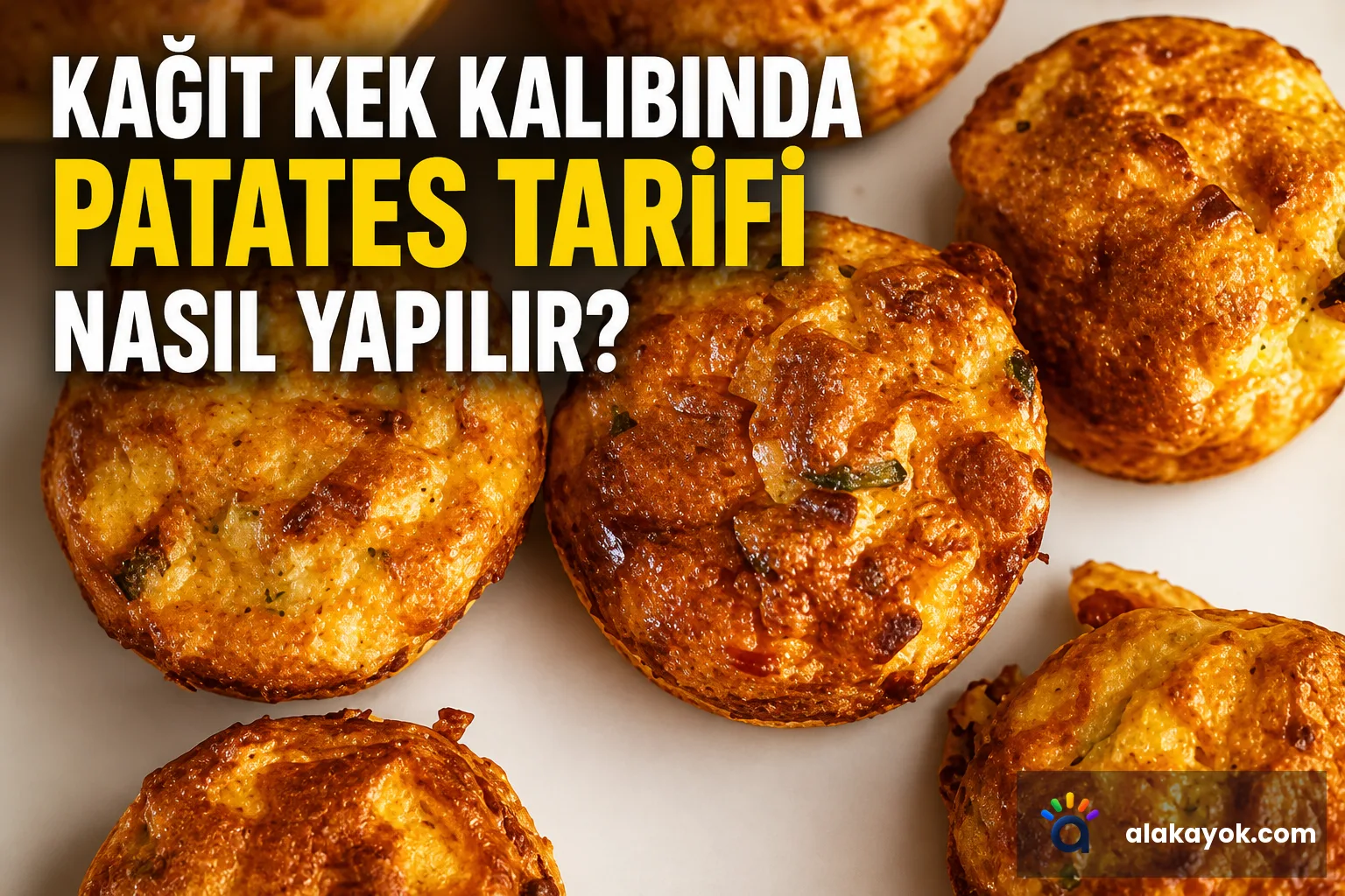 Kağıt Kek Kalıbında Patates Tarifi Nasıl Yapılır?
