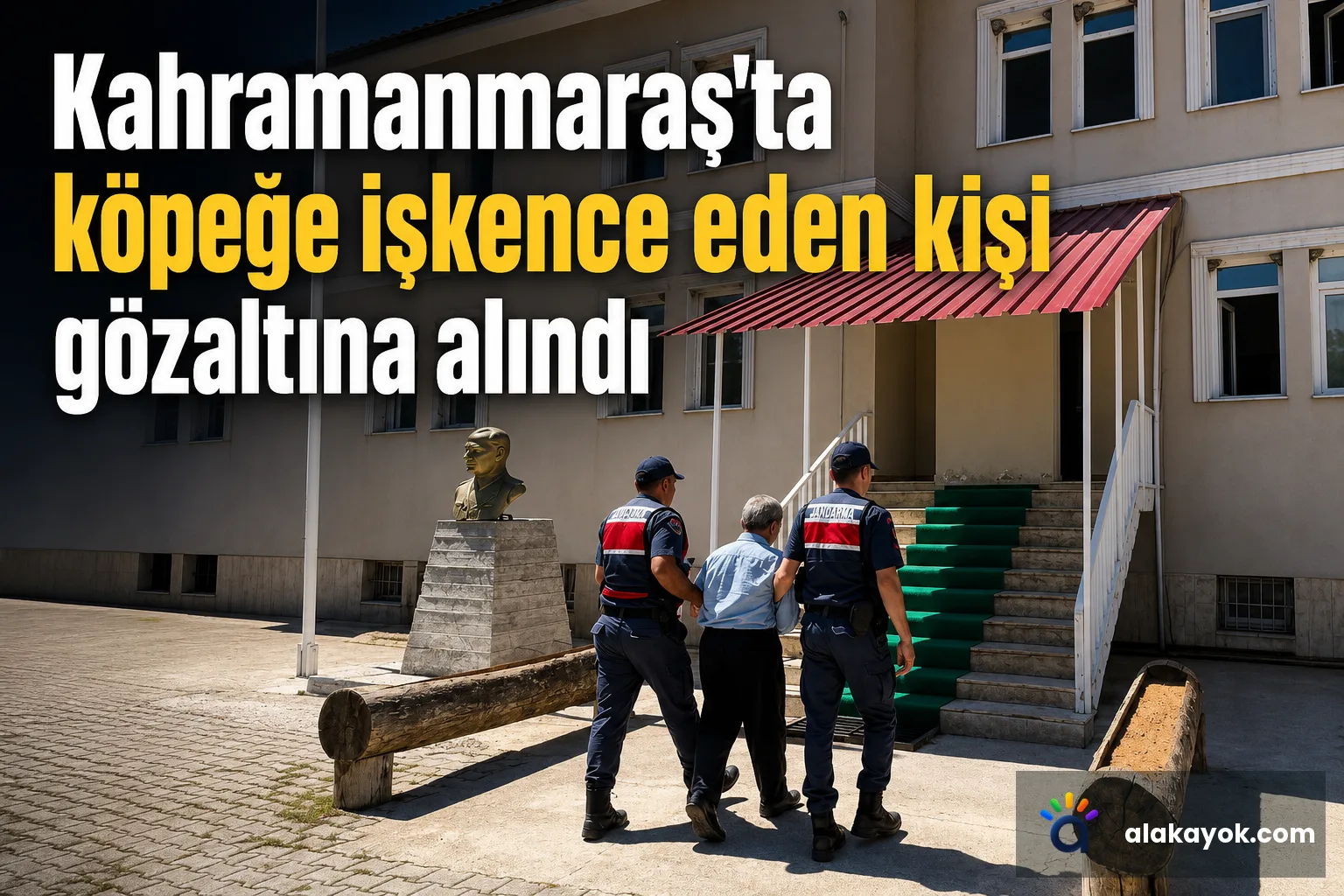 Kahramanmaraş'ta köpeğe işkence eden kişi gözaltına alındı