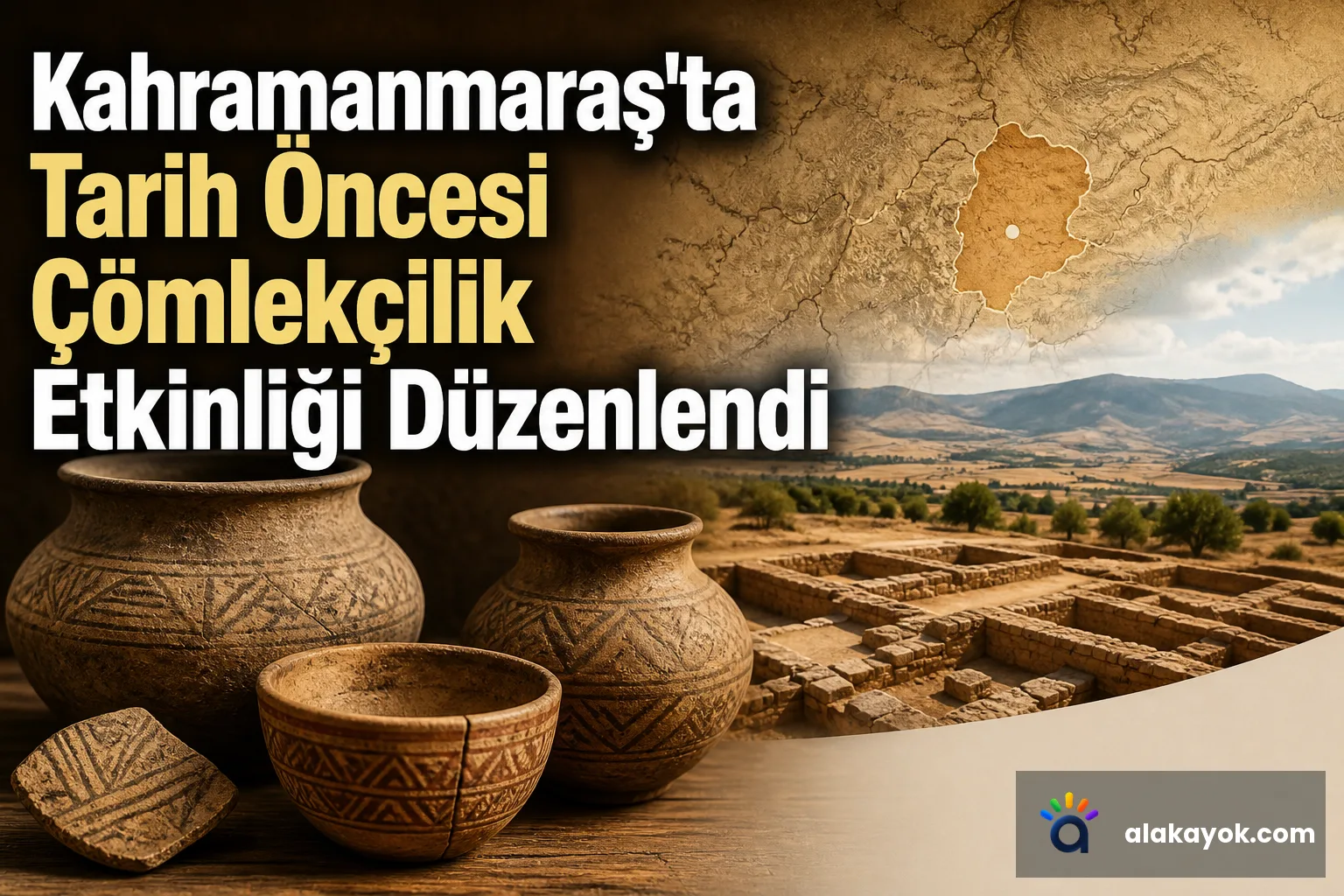 Kahramanmaraş'ta Tarih Öncesi Çömlekçilik Etkinliği Düzenlendi