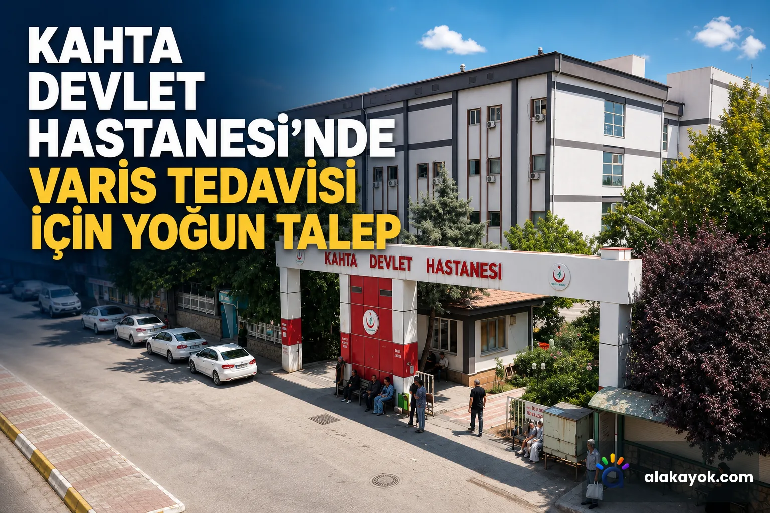 Kahta Devlet Hastanesi'nde varis tedavisi için yoğun talep