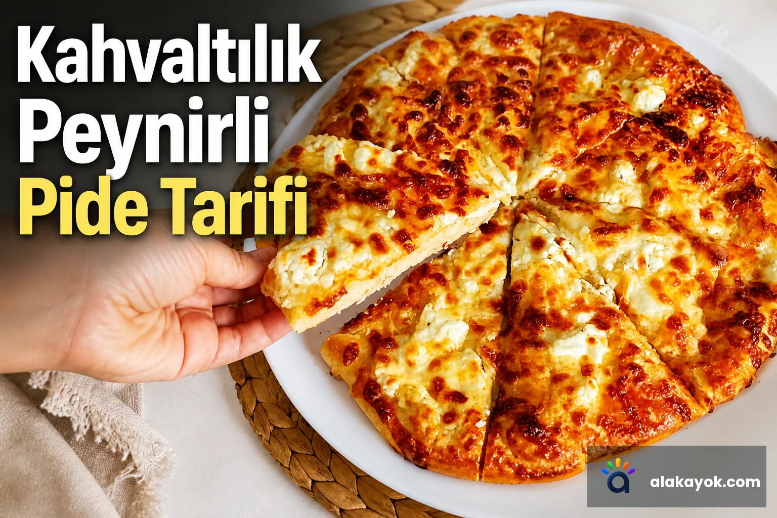 Kahvaltılık Peynirli Pide Tarifi