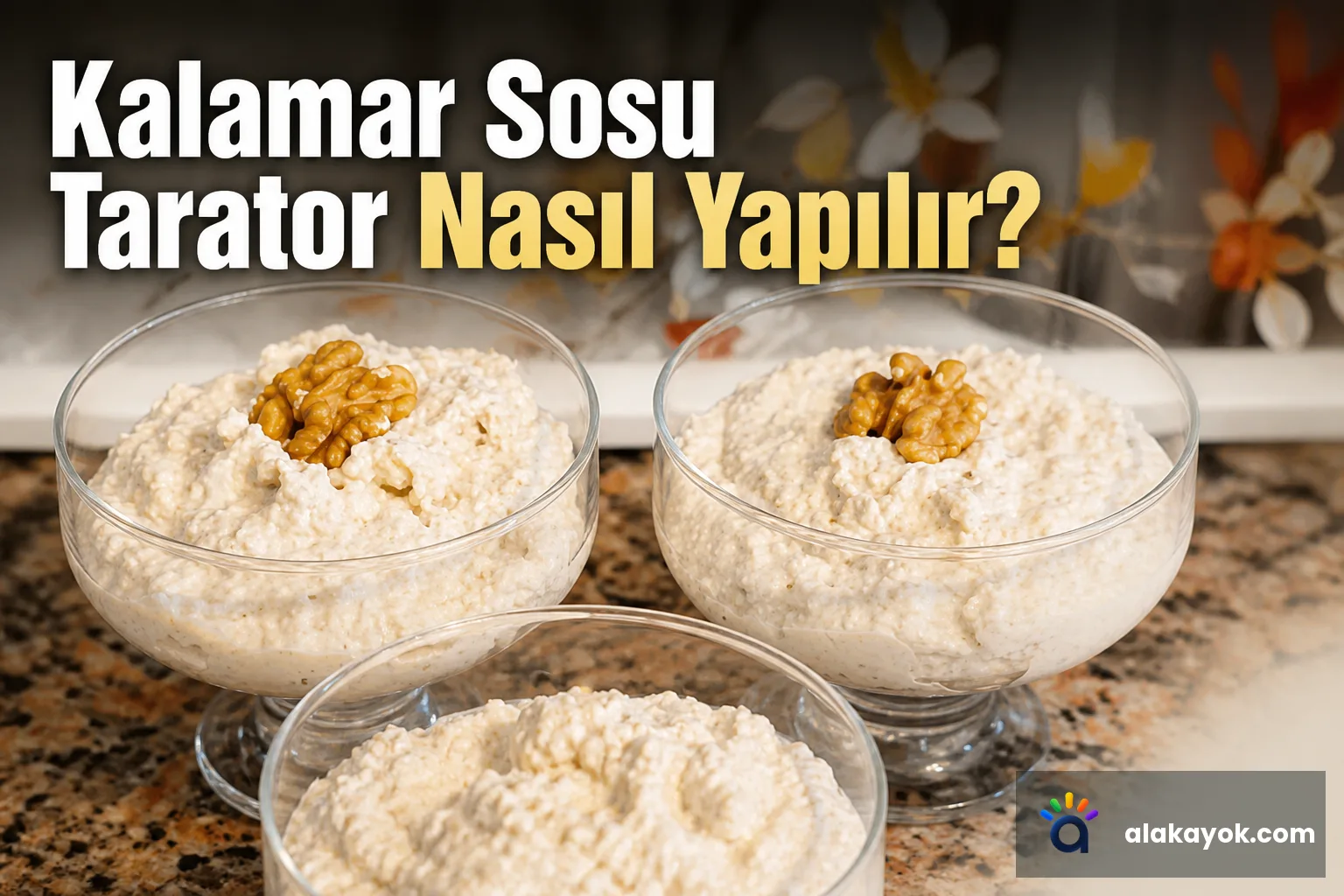 Kalamar Sosu Tarator Nasıl Yapılır?