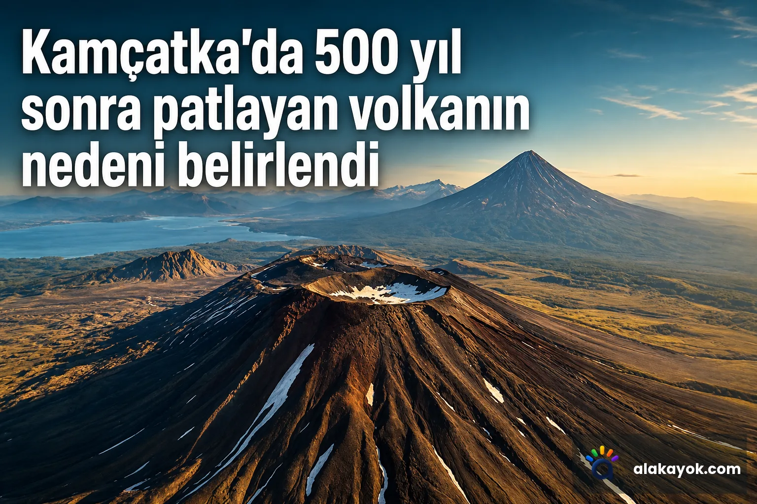 Kamçatka'da 500 yıl sonra patlayan volkanın nedeni belirlendi