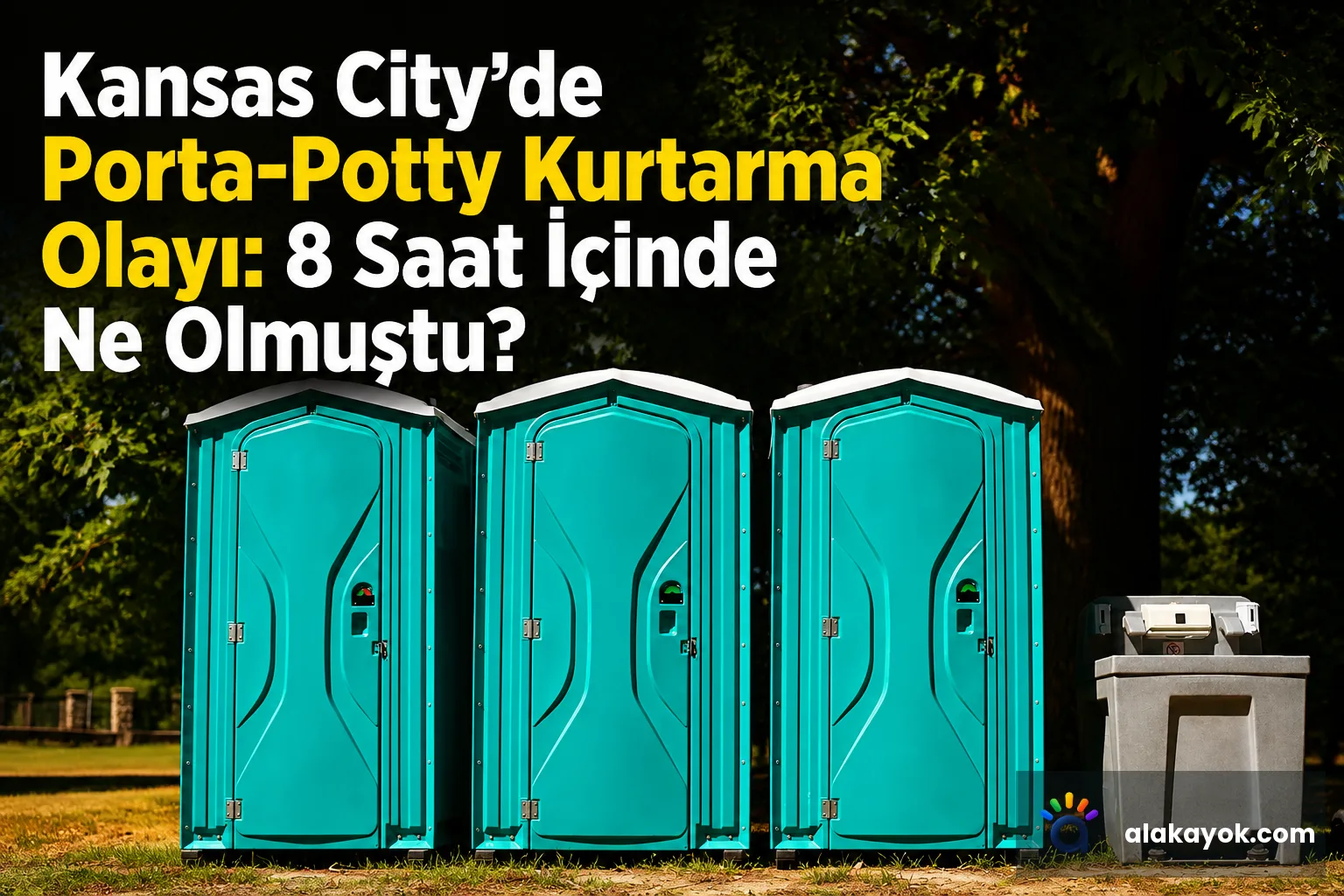 Kansas City'de Porta-Potty Kurtarma Olayı: 8 Saat İçinde Ne Olmuştu?
