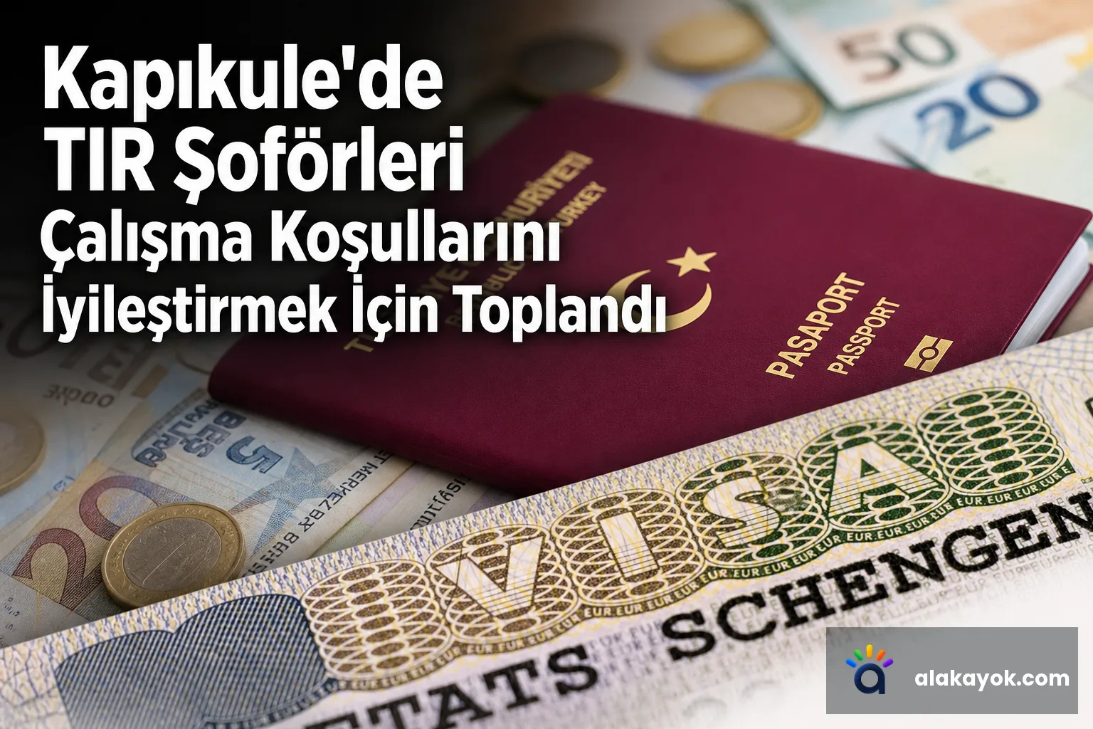 Kapıkule'de TIR Şoförleri Çalışma Koşullarını İyileştirmek İçin Toplandı