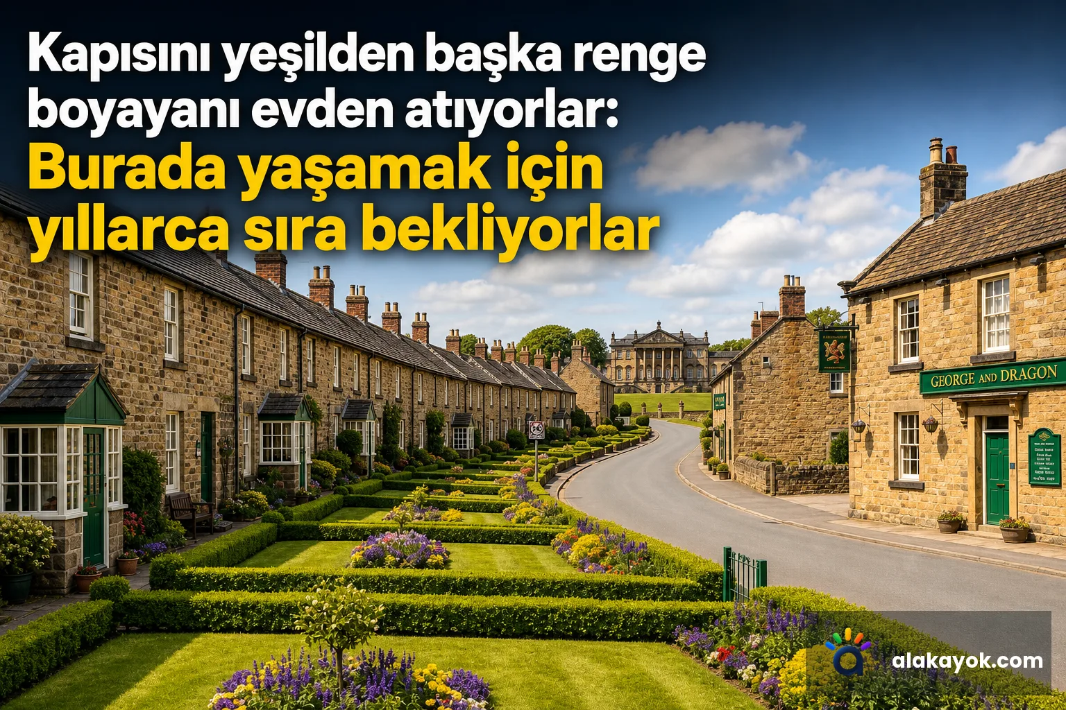Kapısını yeşilden başka renge boyayanı evden atıyorlar: Burada yaşamak için yıllarca sıra bekliyorlar