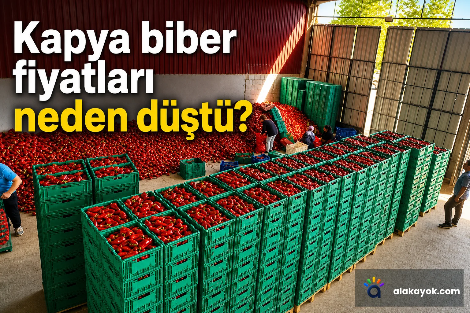 Kapya biber fiyatları neden düştü?