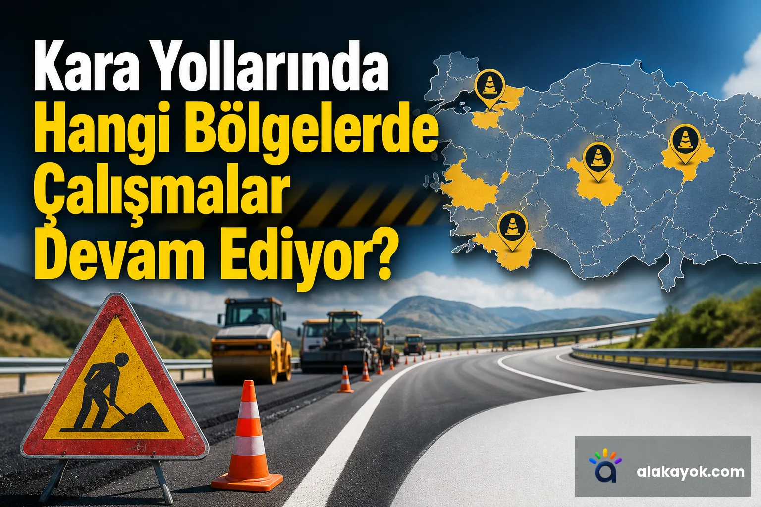 Kara Yollarında Hangi Bölgelerde Çalışmalar Devam Ediyor?