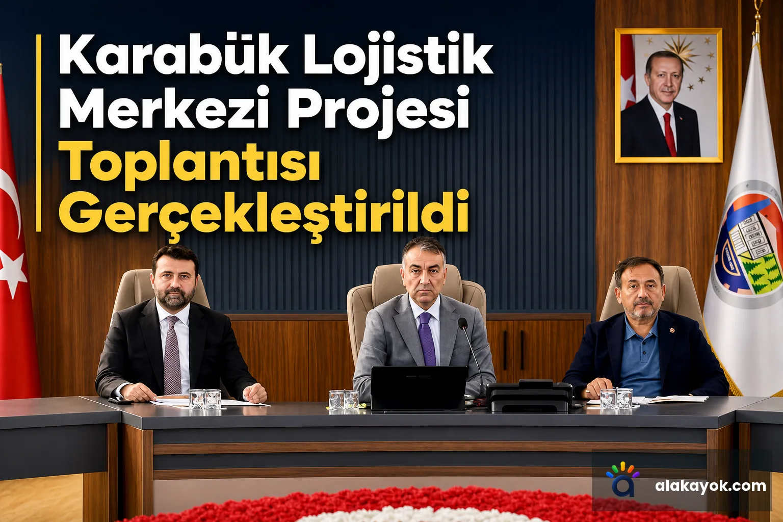 Karabük Lojistik Merkezi Projesi Toplantısı Gerçekleştirildi
