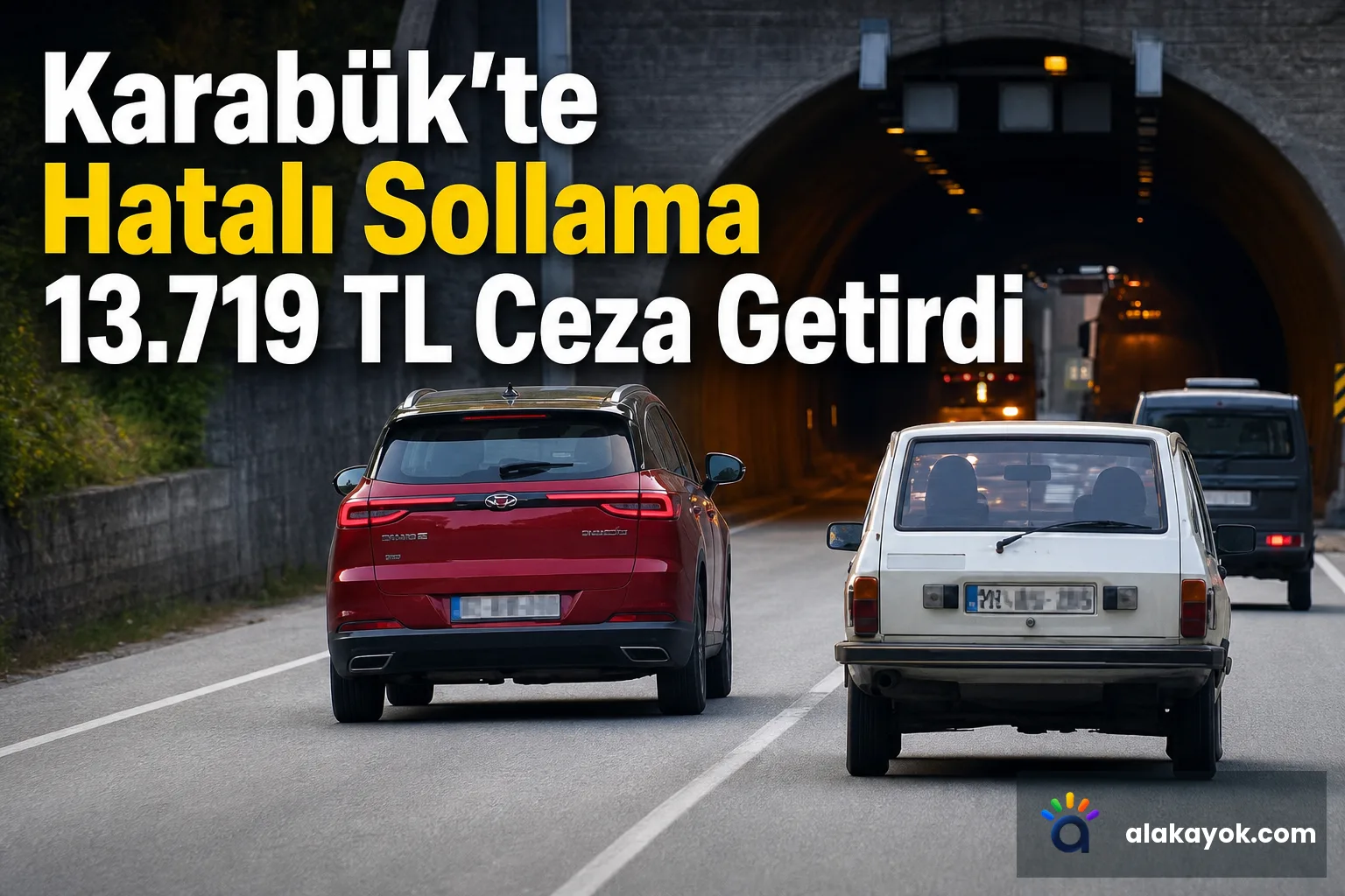 Karabük'te Hatalı Sollama 13.719 TL Ceza Getirdi