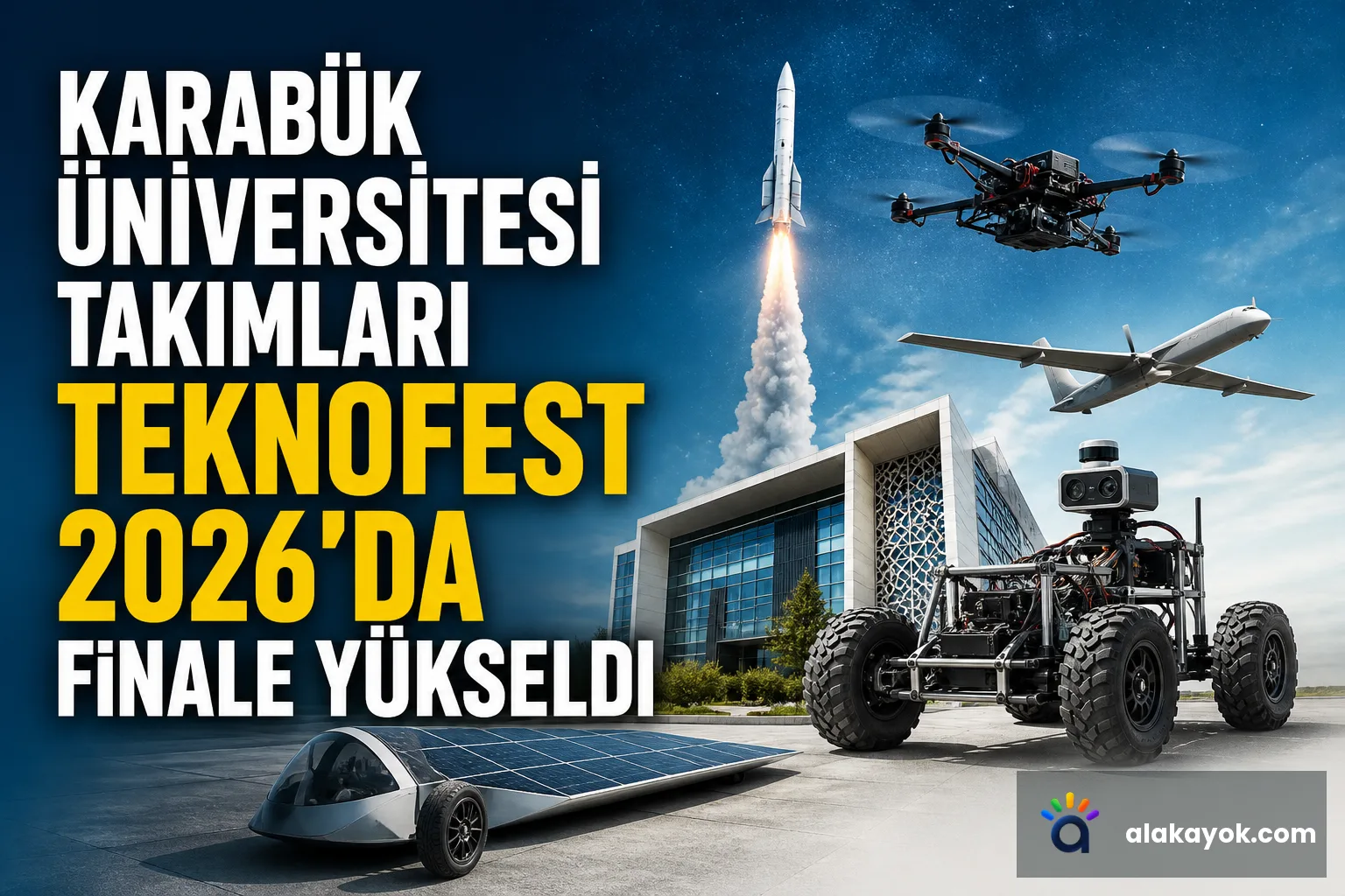 Karabük Üniversitesi Takımları TEKNOFEST 2026'da Finale Yükseldi