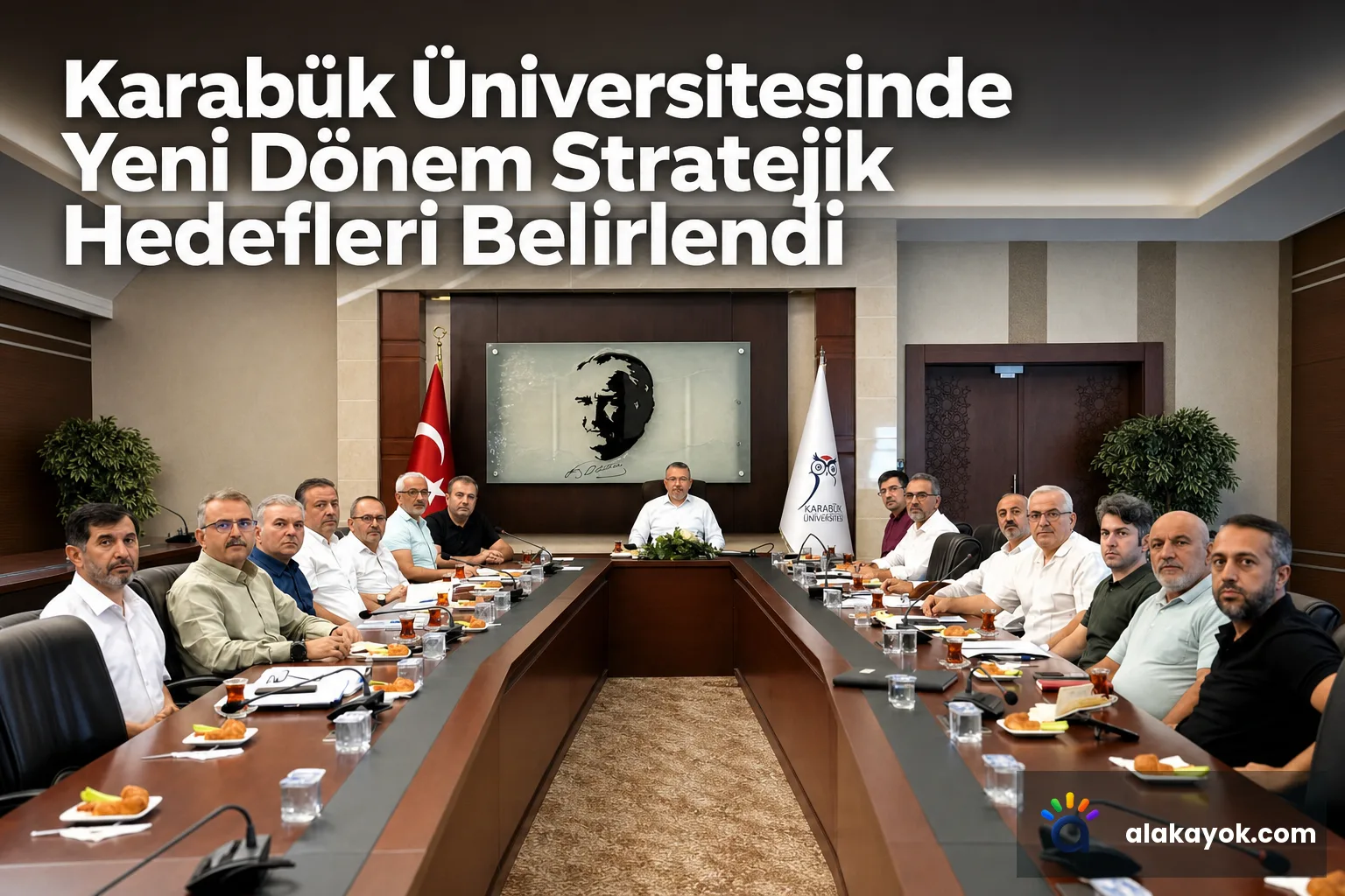 Karabük Üniversitesinde Yeni Dönem Stratejik Hedefleri Belirlendi