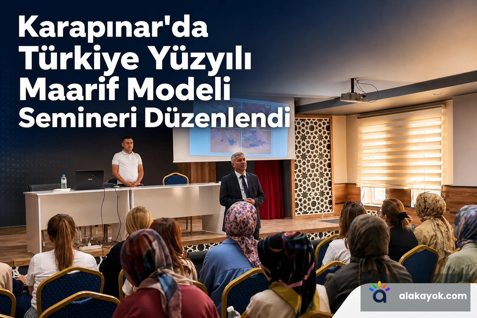 Karapınar'da Türkiye Yüzyılı Maarif Modeli Semineri Düzenlendi