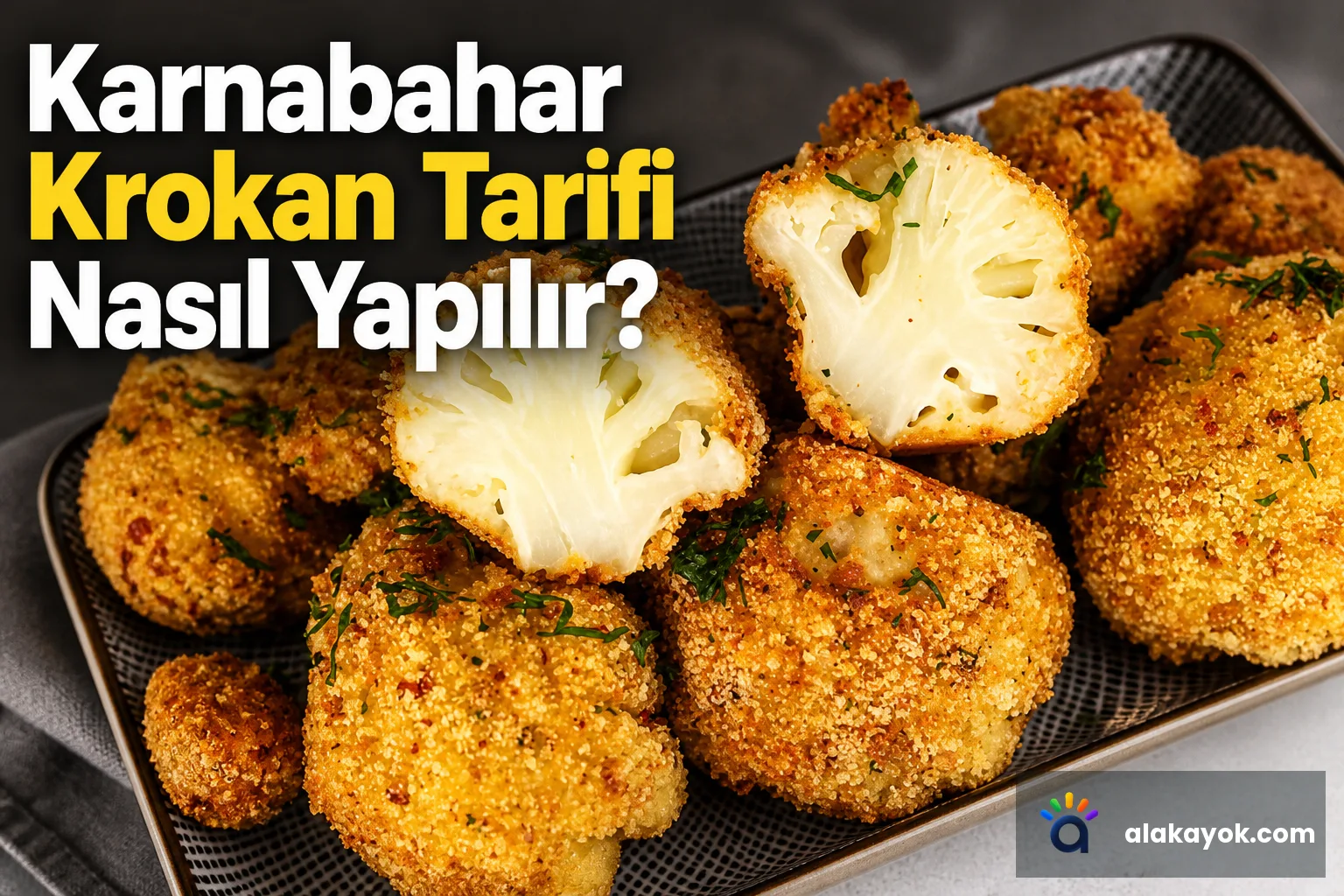Karnabahar Krokan Tarifi Nasıl Yapılır?