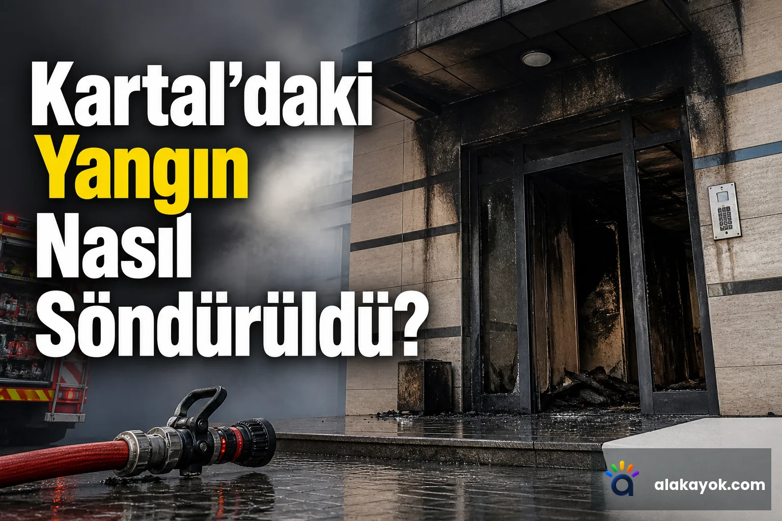 Kartal'daki Yangın Nasıl Söndürüldü?