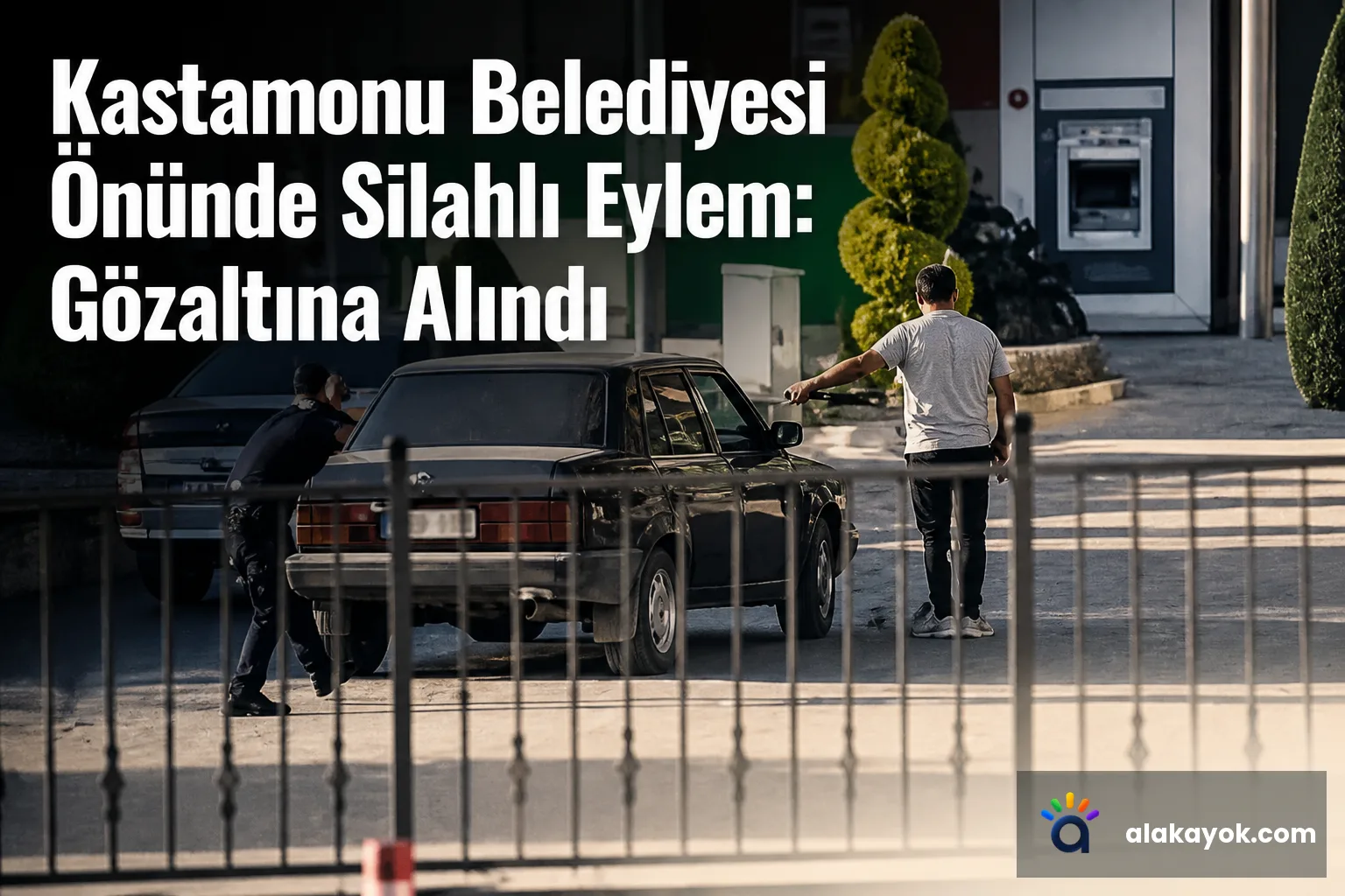 Kastamonu Belediyesi Önünde Silahlı Eylem: Gözaltına Alındı