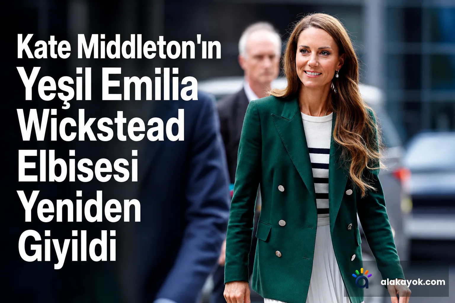 Kate Middleton'ın Yeşil Emilia Wickstead Elbisesi Yeniden Giyildi