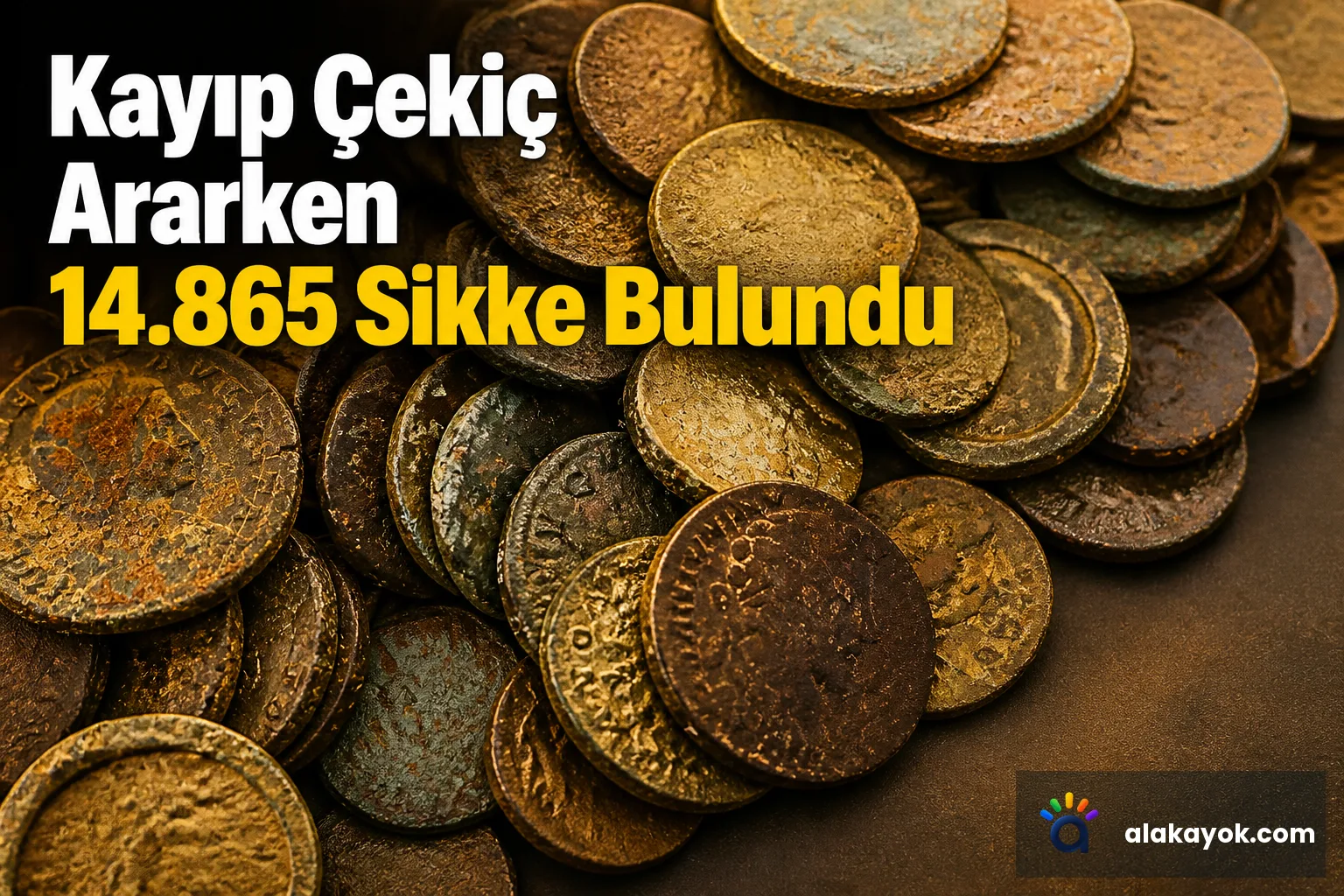Kayıp Çekiç Ararken 14.865 Sikke Bulundu