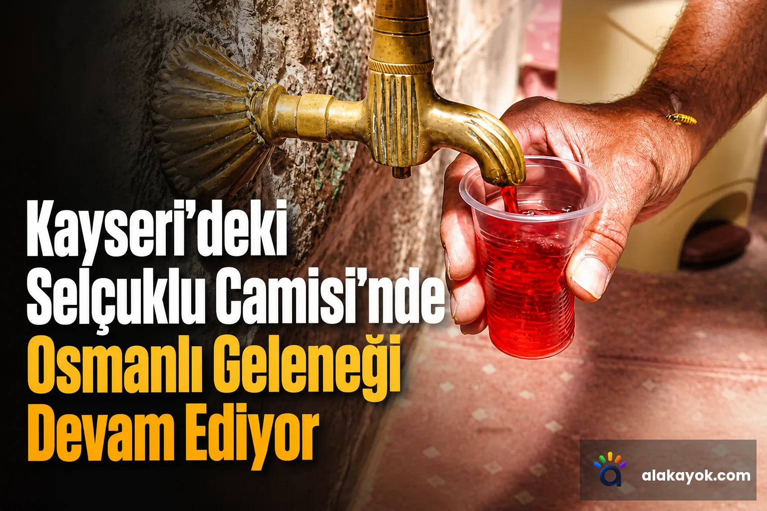 Kayseri'deki Selçuklu Camisi'nde Osmanlı Geleneği Devam Ediyor