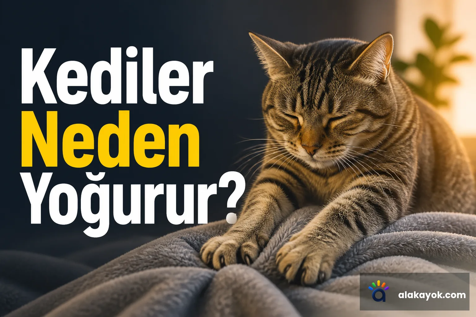 Kediler Neden Yoğurur?