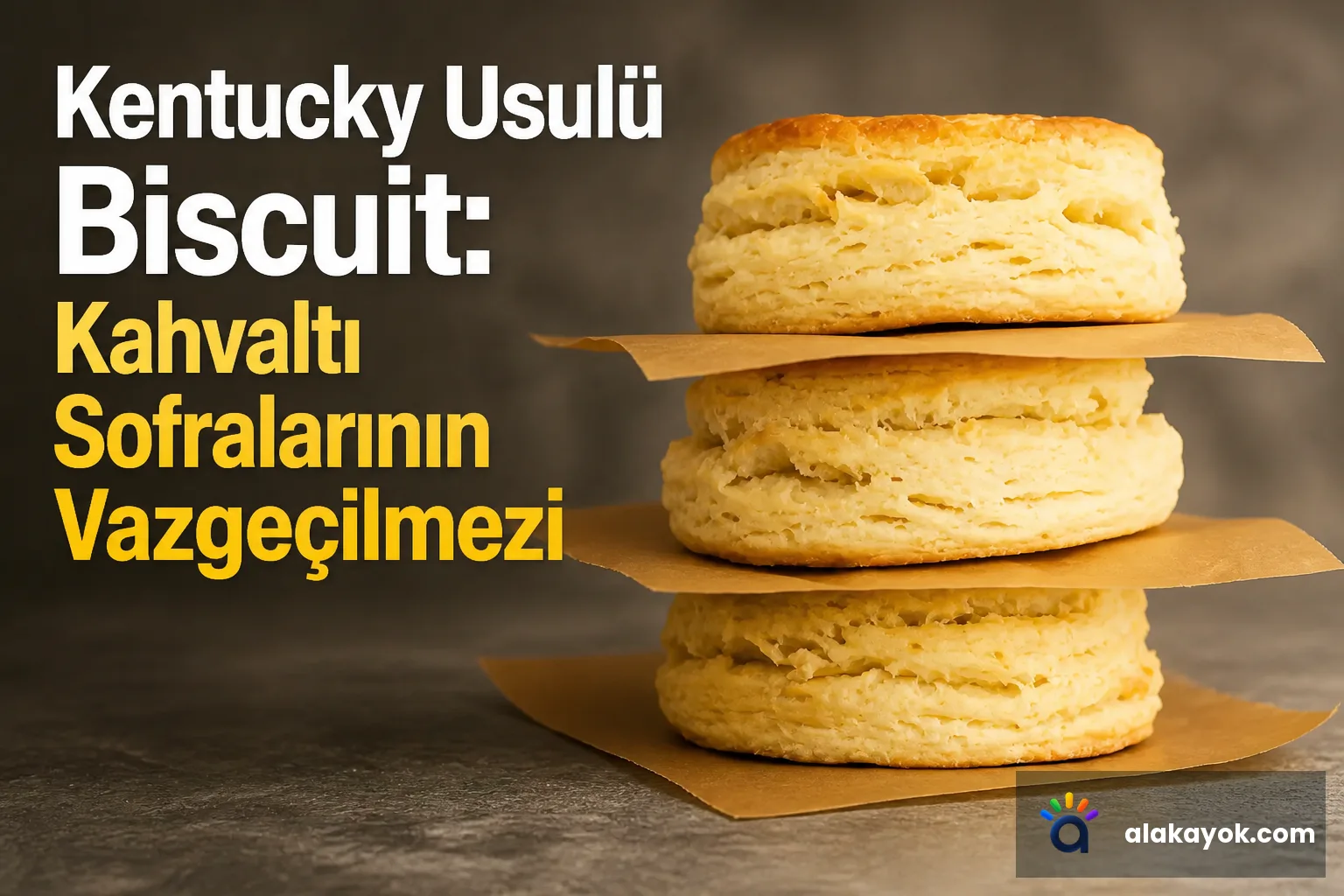 Kentucky Usulü Biscuit: Kahvaltı Sofralarının Vazgeçilmezi