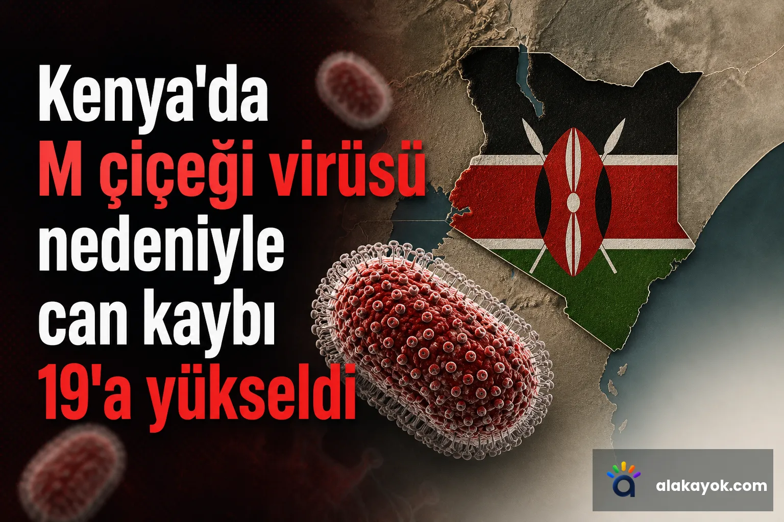 Kenya'da M çiçeği virüsü nedeniyle can kaybı 19'a yükseldi