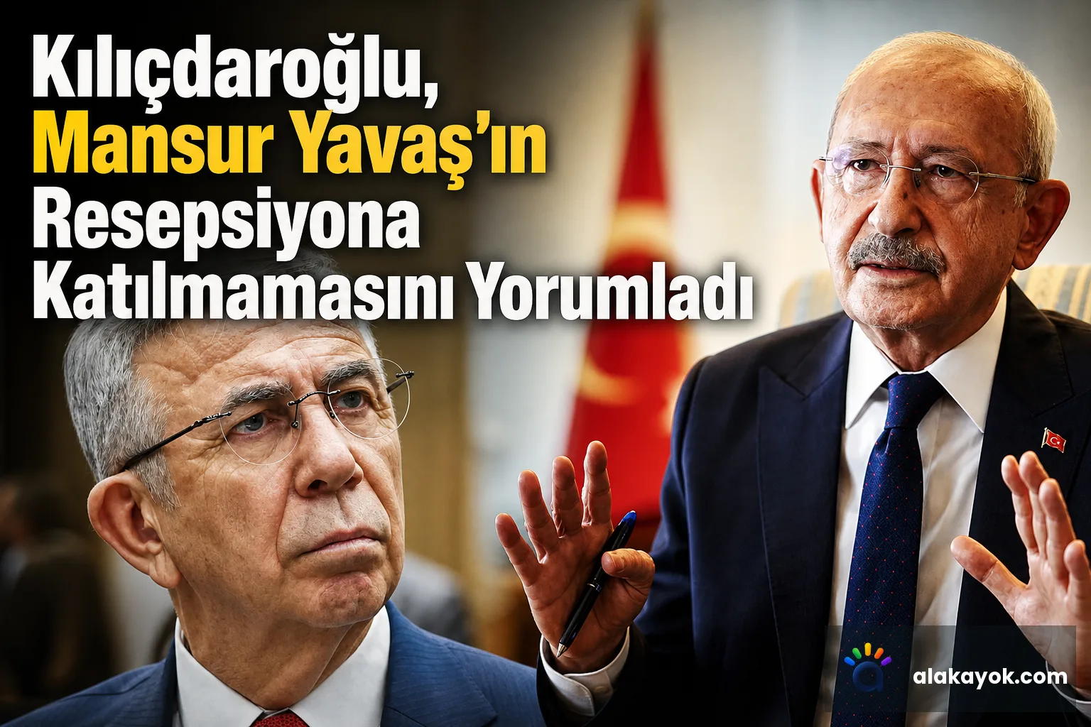 Kılıçdaroğlu, Mansur Yavaş'ın Resepsiyona Katılmamasını Yorumladı