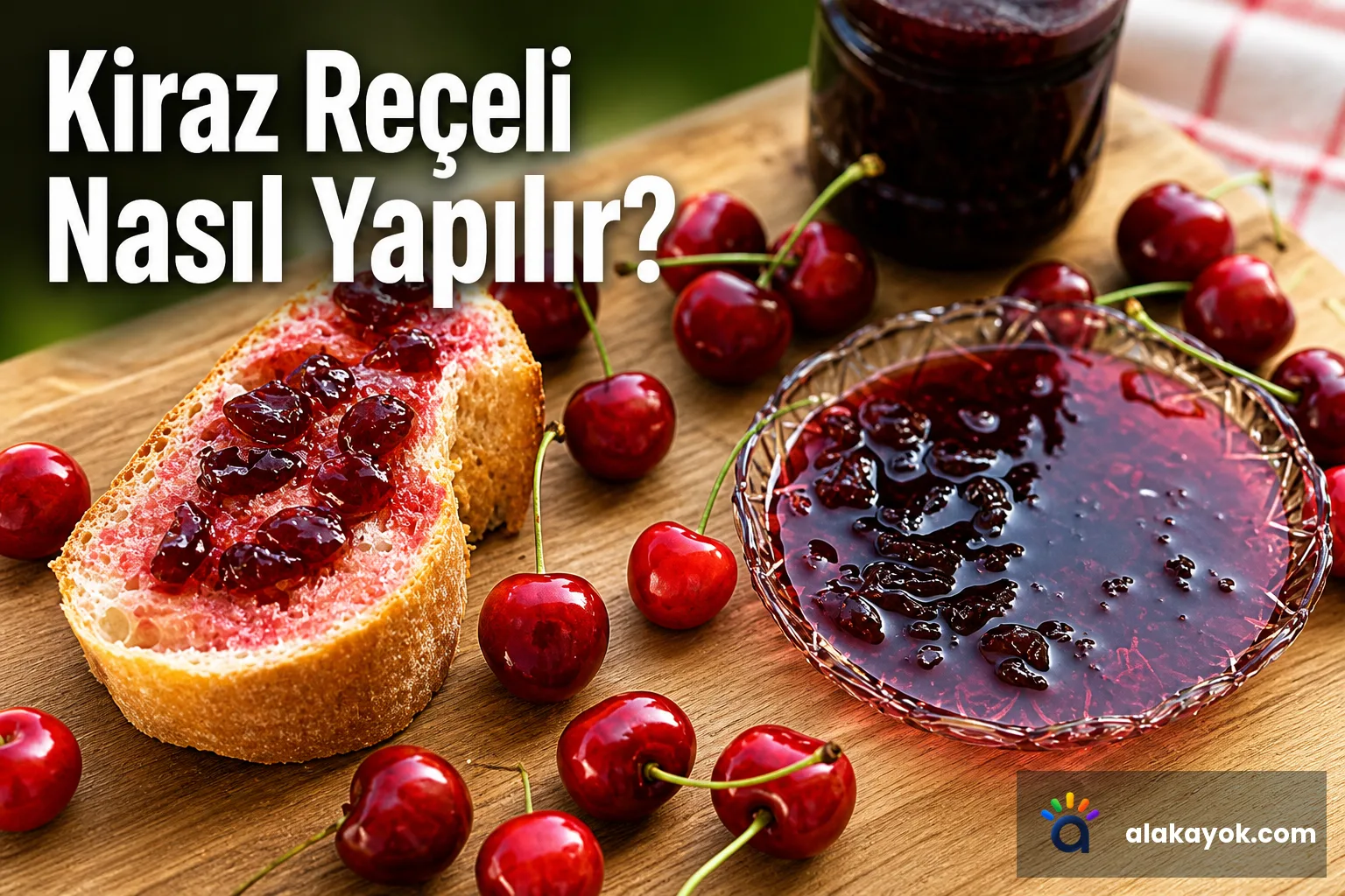 Kiraz Reçeli Nasıl Yapılır?