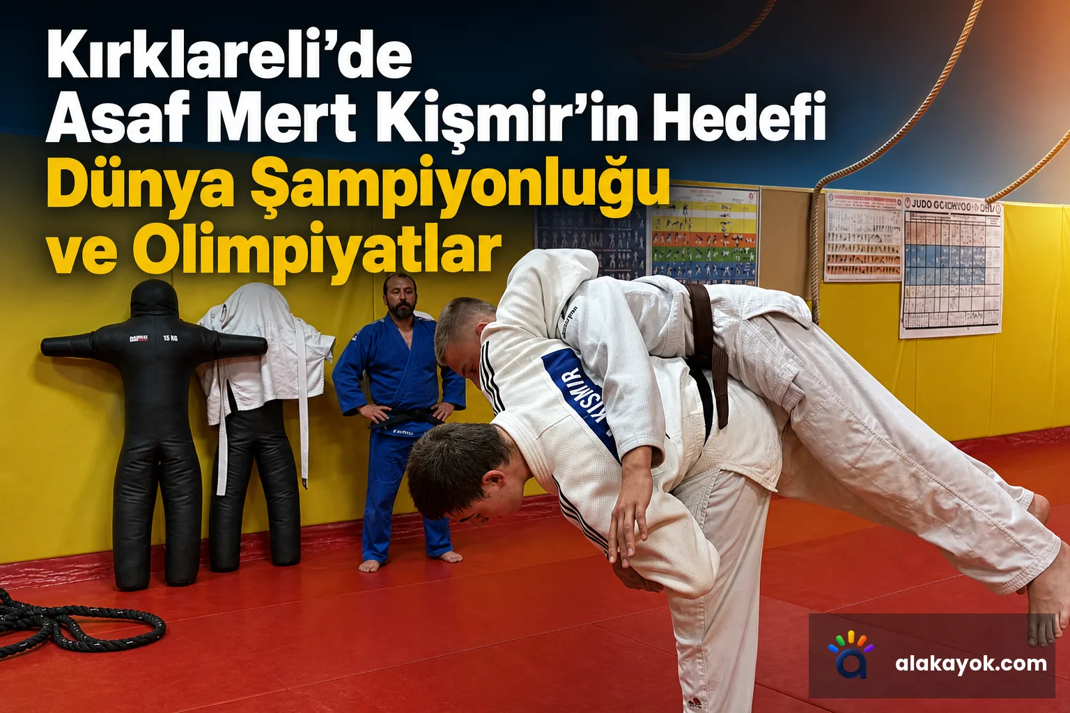 Kırklareli'de Asaf Mert Kişmir'in Hedefi Dünya Şampiyonluğu ve Olimpiyatlar
