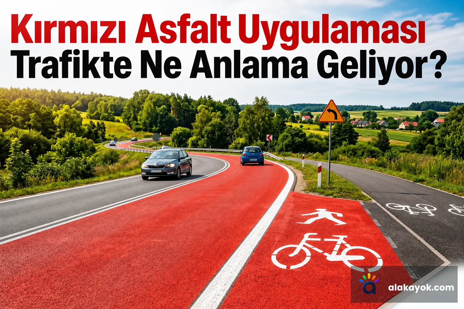 Kırmızı Asfalt Uygulaması Trafikte Ne Anlama Geliyor?