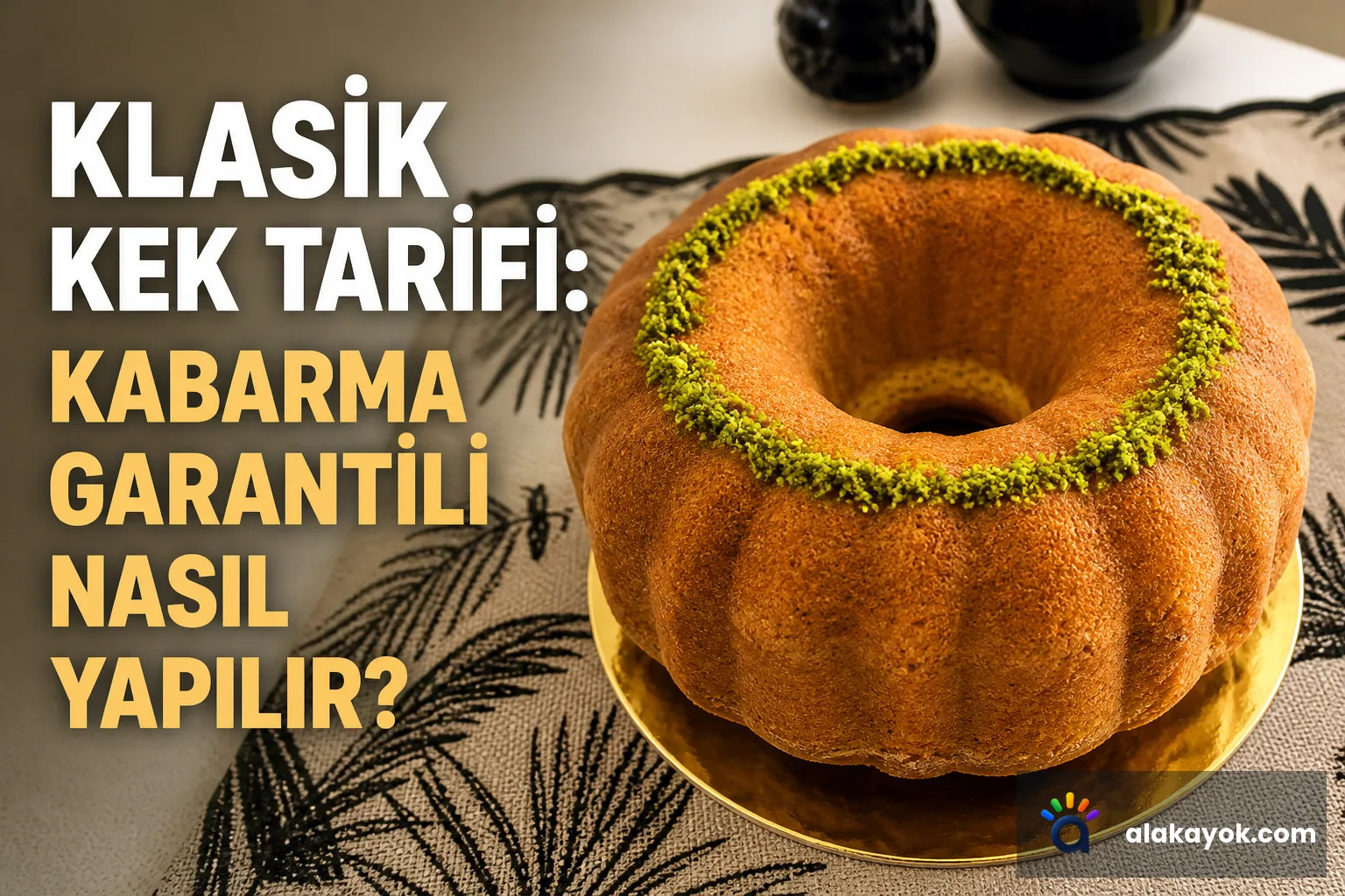 Klasik Kek Tarifi: Kabarma Garantili Nasıl Yapılır?