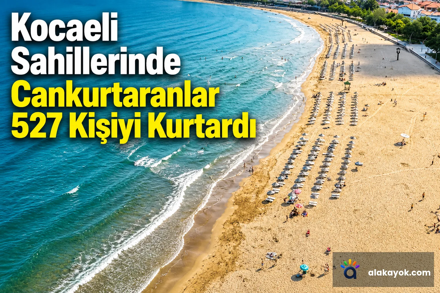 Kocaeli Sahillerinde Cankurtaranlar 527 Kişiyi Kurtardı