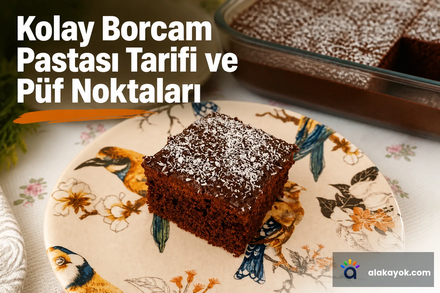 Kolay Borcam Pastası Tarifi ve Püf Noktaları