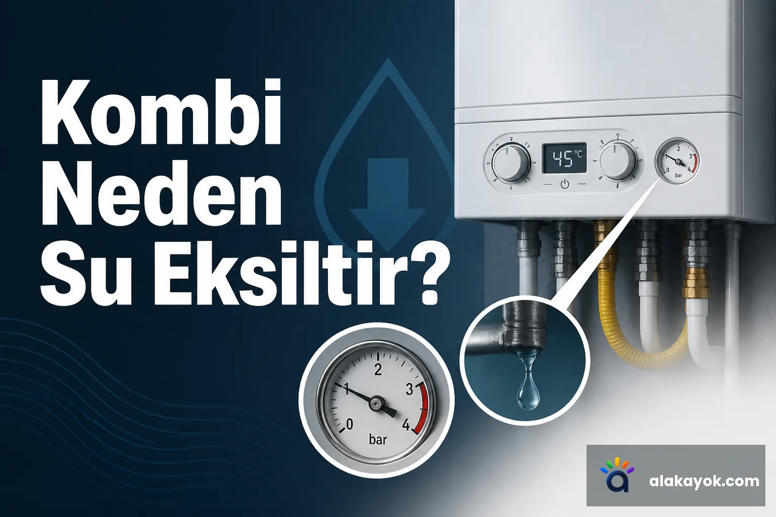 Kombi Neden Su Eksiltir?