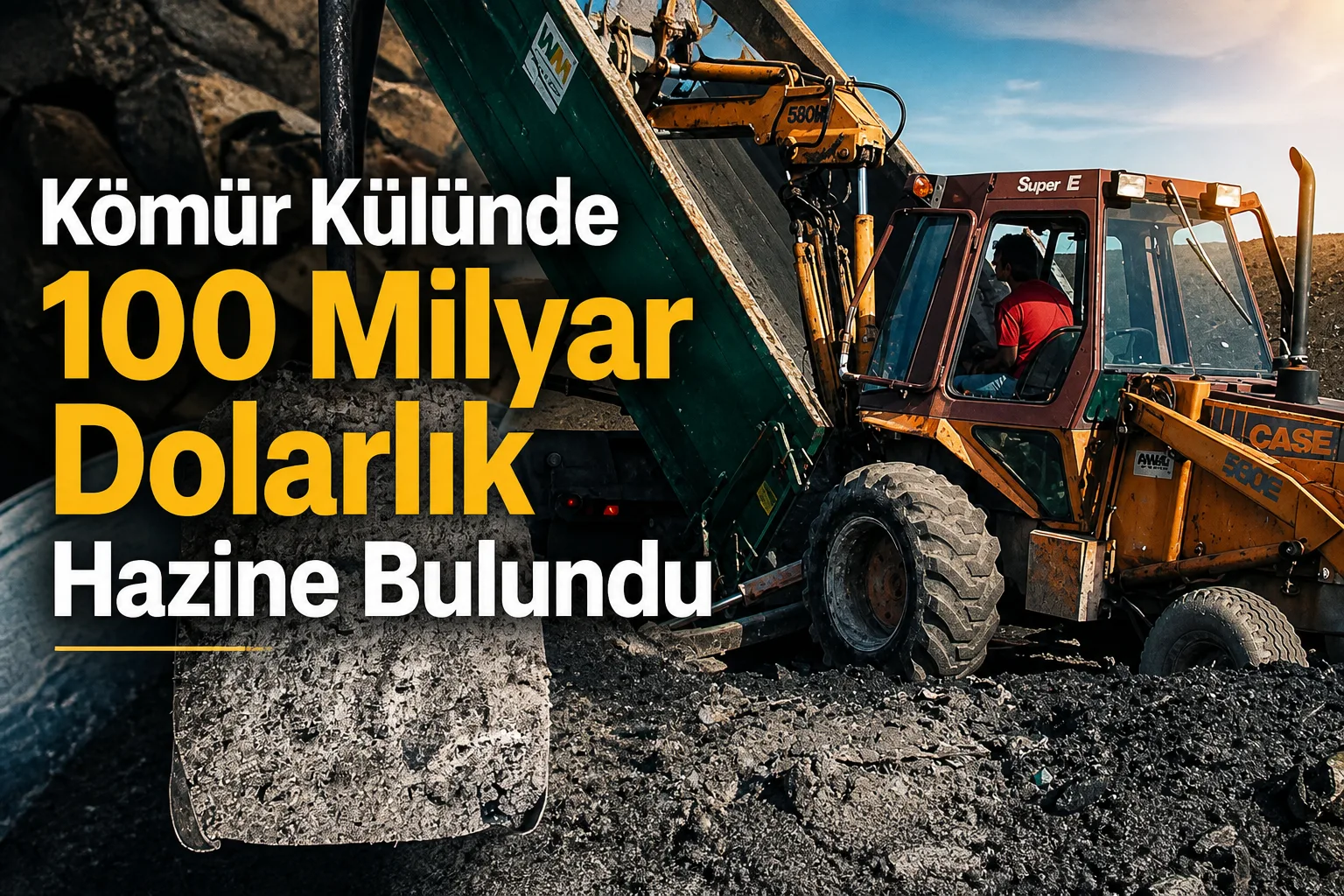 Kömür Külünde 100 Milyar Dolarlık Hazine Bulundu