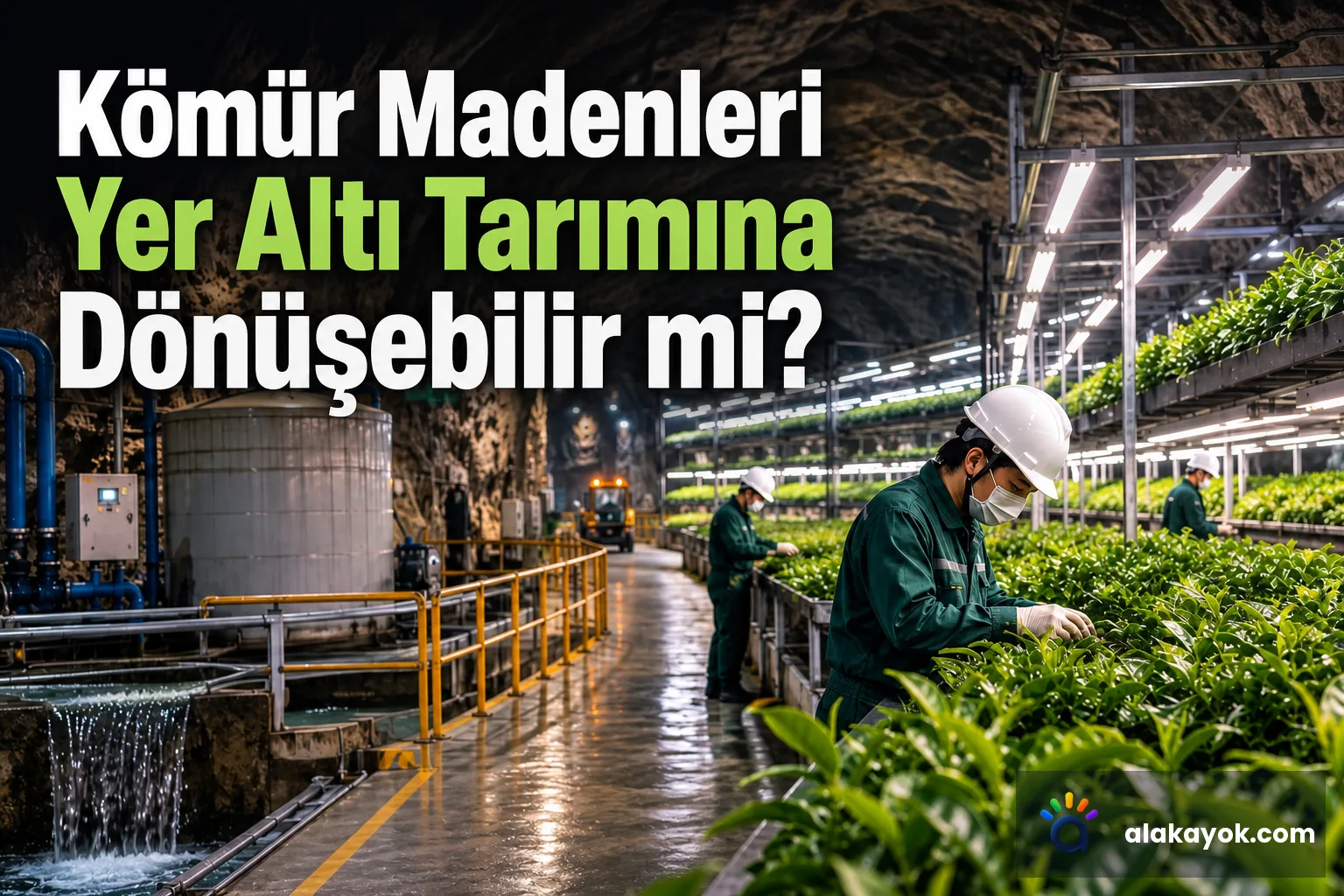 Kömür Madenleri Yer Altı Tarımına Dönüşebilir mi?