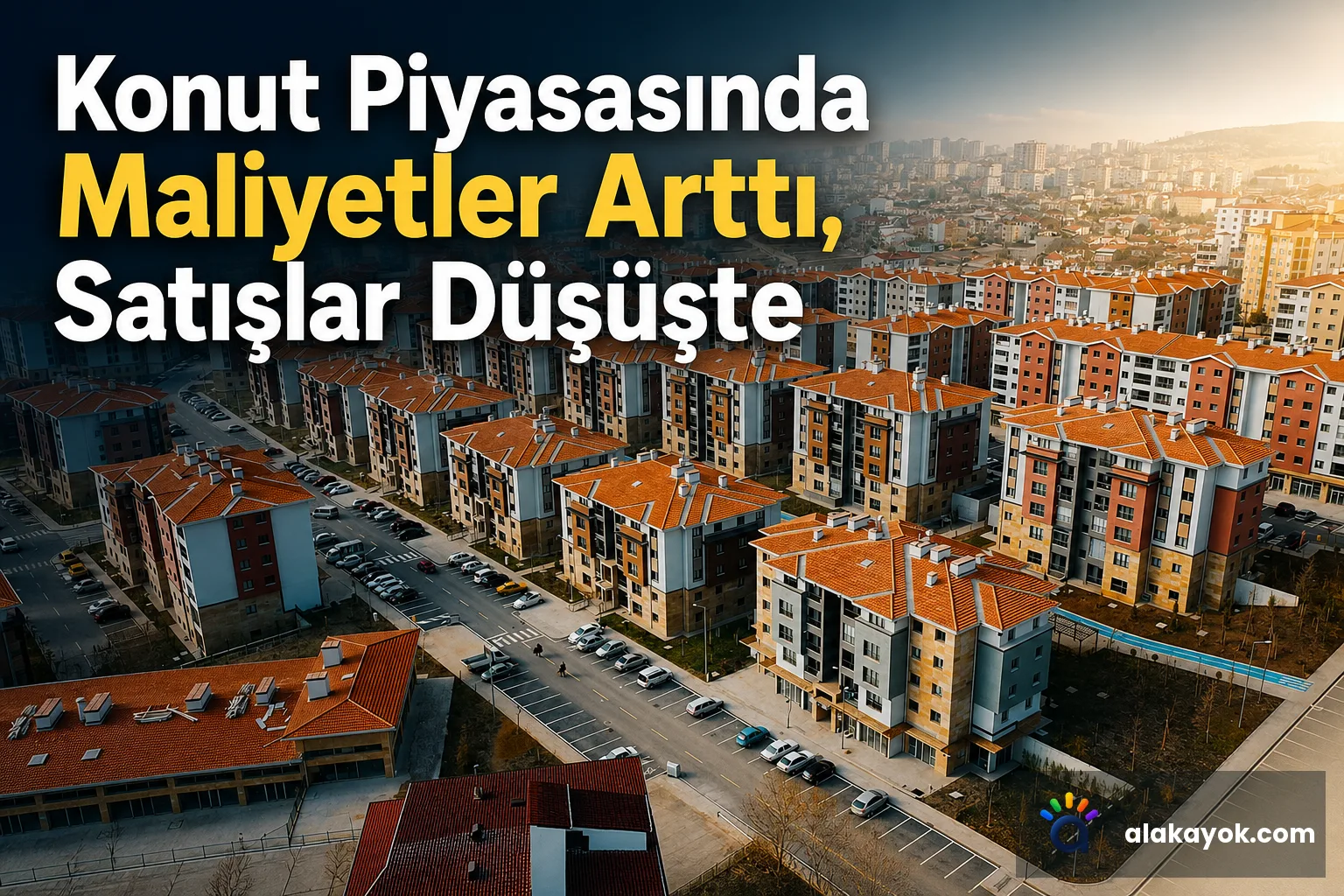 Konut Piyasasında Maliyetler Arttı, Satışlar Düşüşte