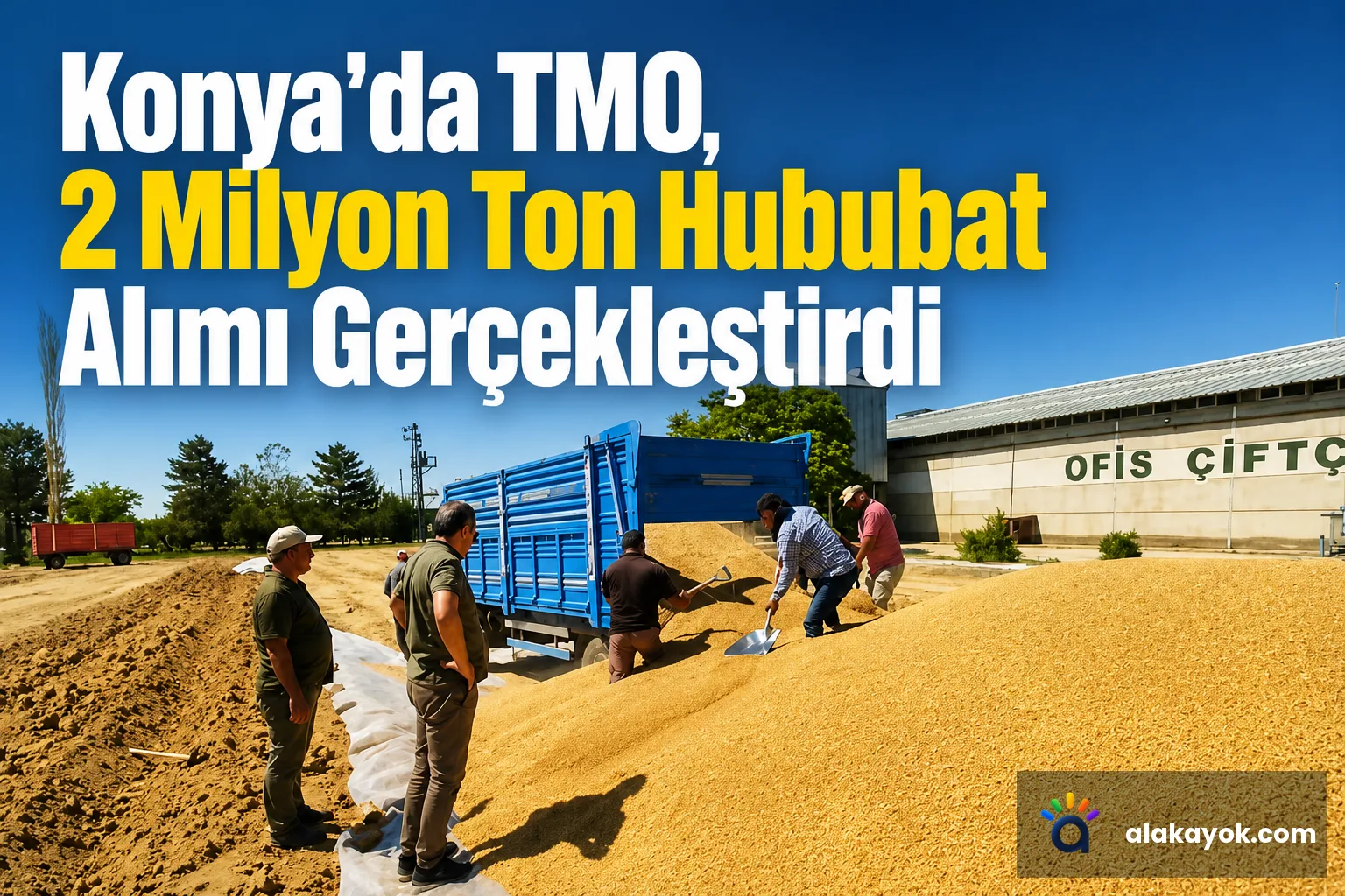Konya'da TMO, 2 Milyon Ton Hububat Alımı Gerçekleştirdi