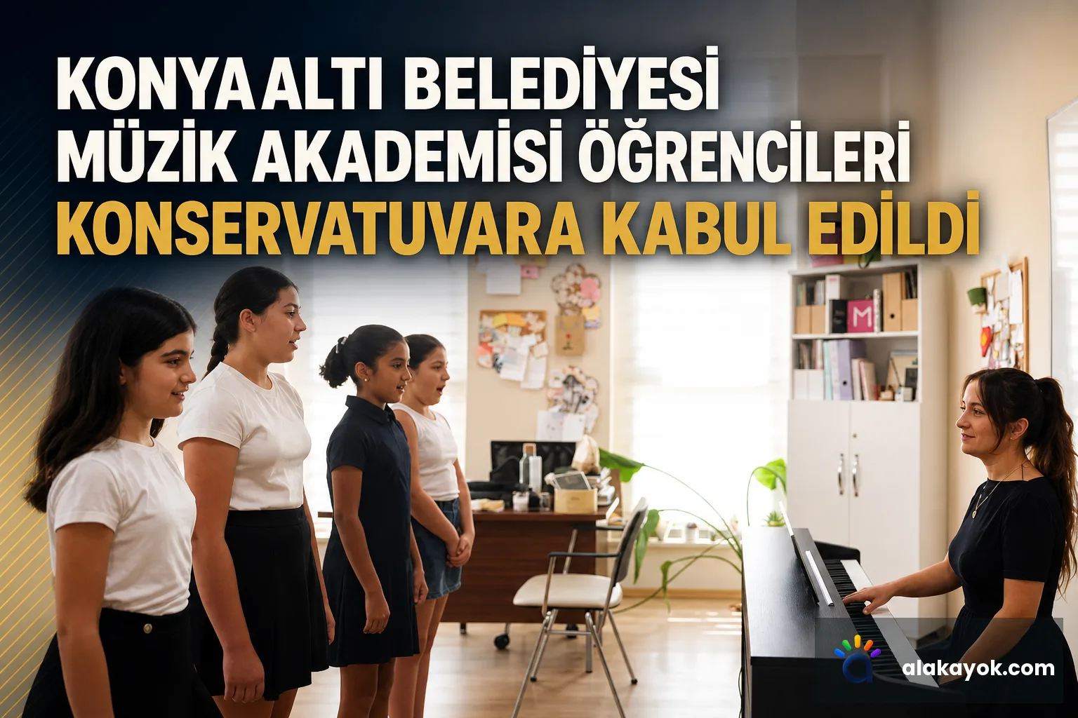 Konyaaltı Belediyesi Müzik Akademisi Öğrencileri Konservatuvara Kabul Edildi