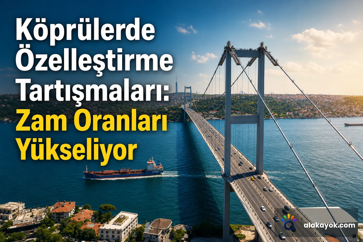 Köprülerde Özelleştirme Tartışmaları: Zam Oranları Yükseliyor