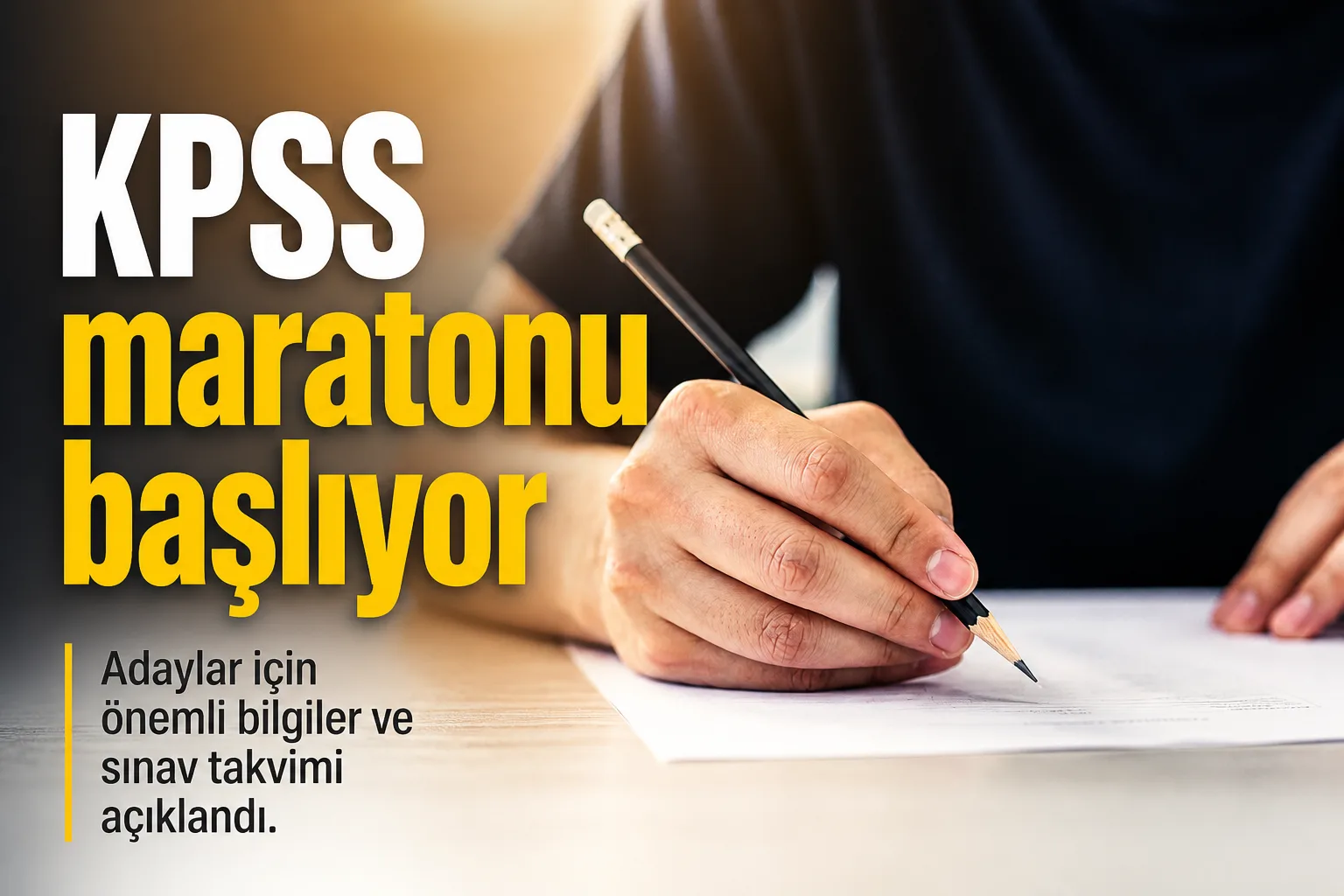 KPSS maratonu başlıyor