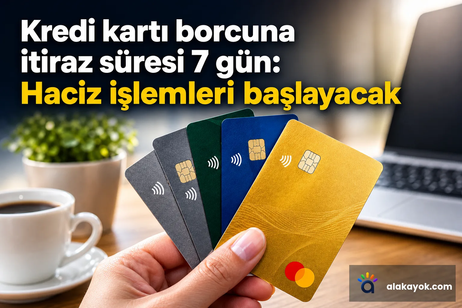Kredi kartı borcuna itiraz süresi 7 gün: Haciz işlemleri başlayacak