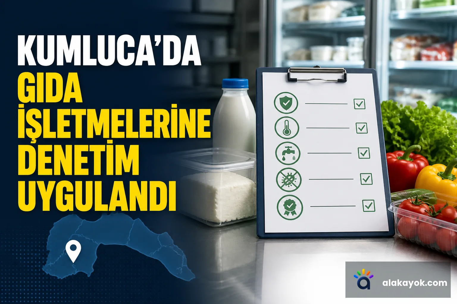 Kumluca'da Gıda İşletmelerine Denetim Uygulandı