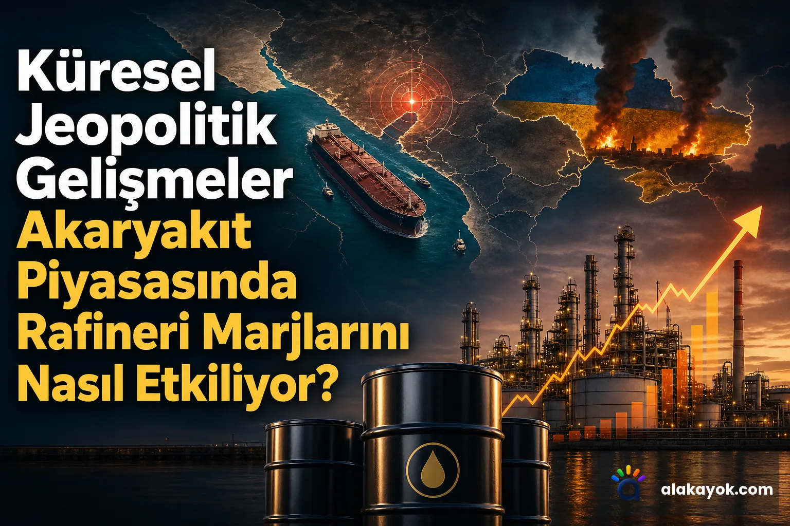 Küresel Jeopolitik Gelişmeler Akaryakıt Piyasasında Rafineri Marjlarını Nasıl Etkiliyor?