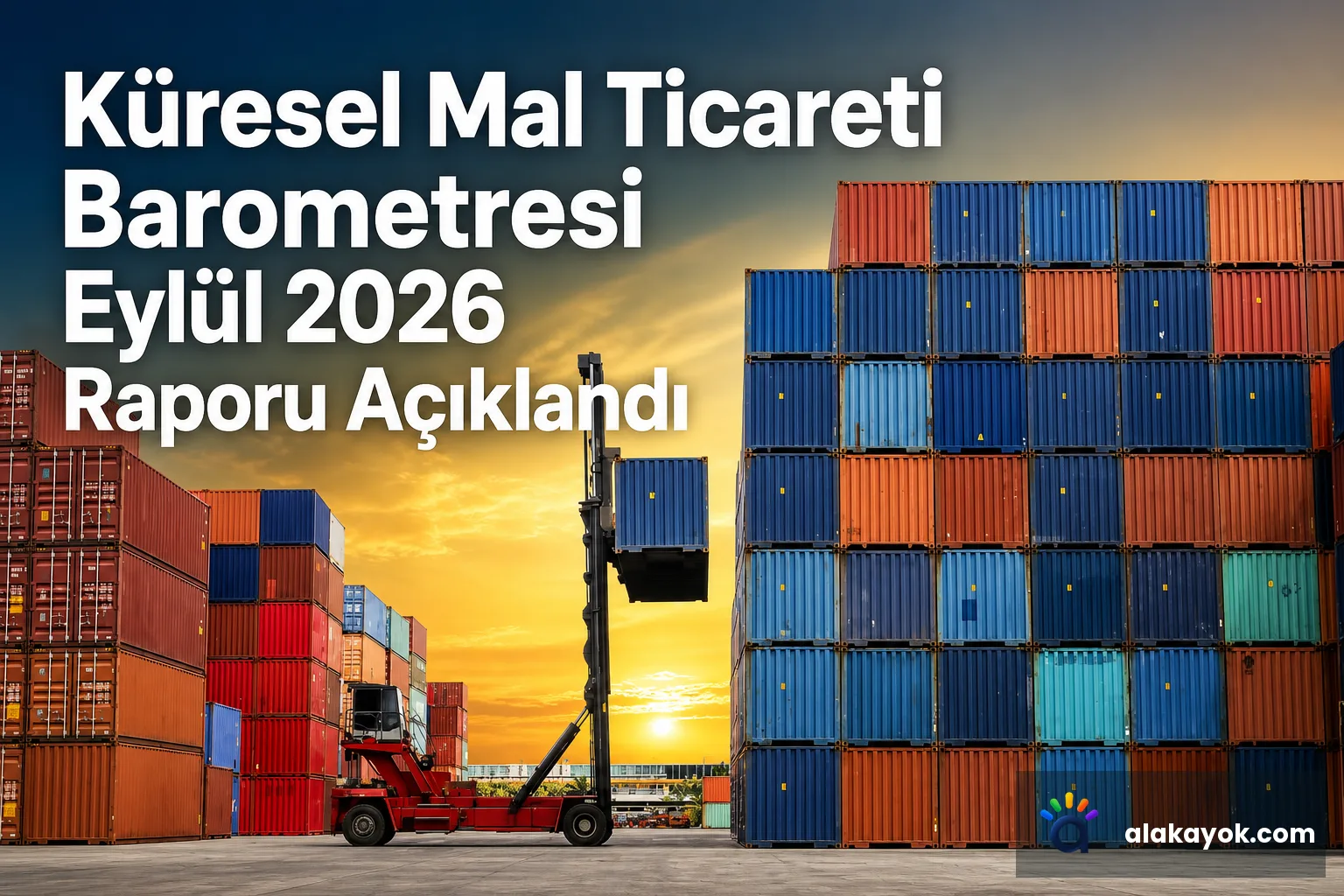Küresel Mal Ticareti Barometresi Eylül 2026 Raporu Açıklandı