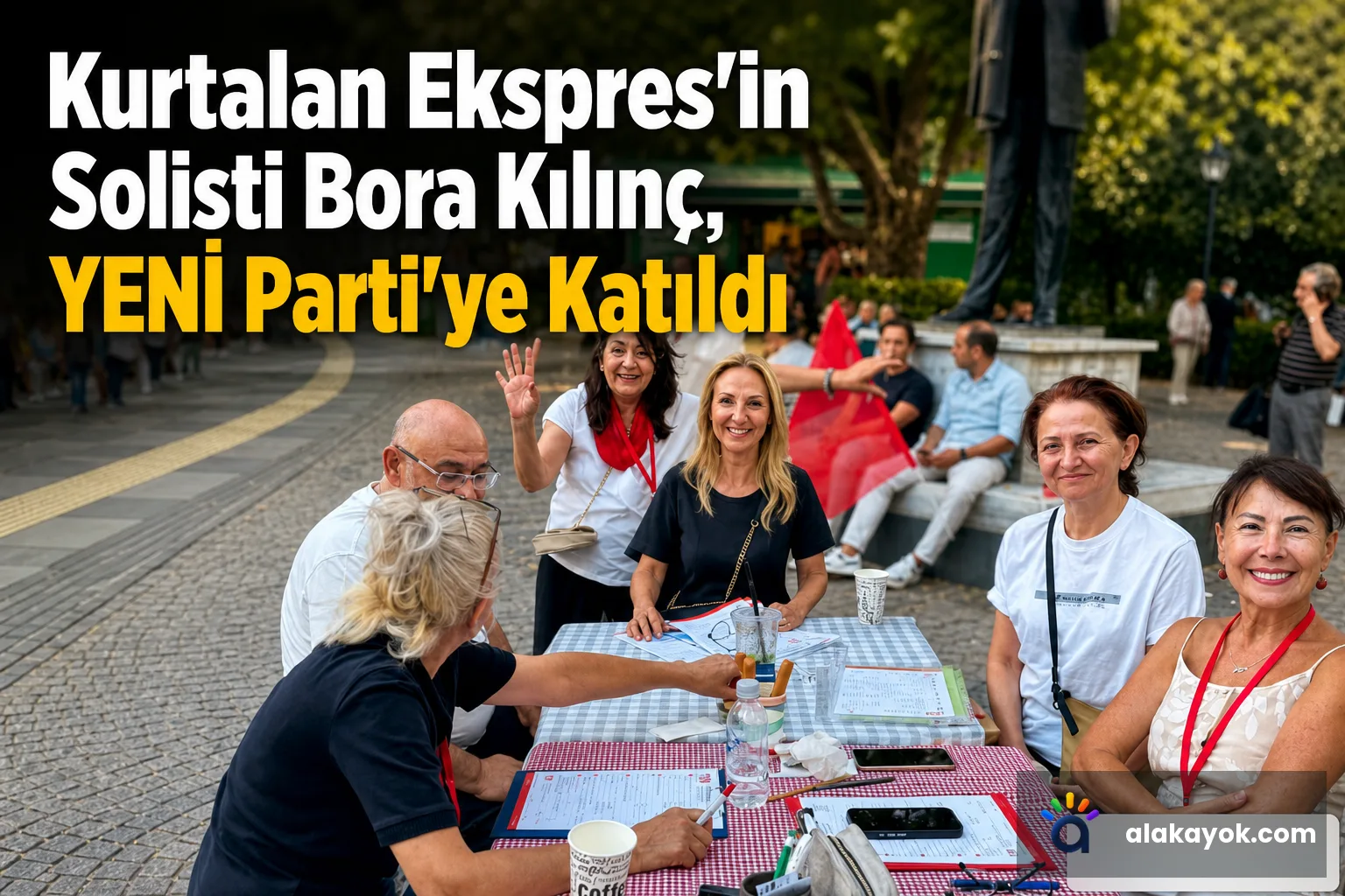 Kurtalan Ekspres'in Solisti Bora Kılınç, YENİ Parti'ye Katıldı