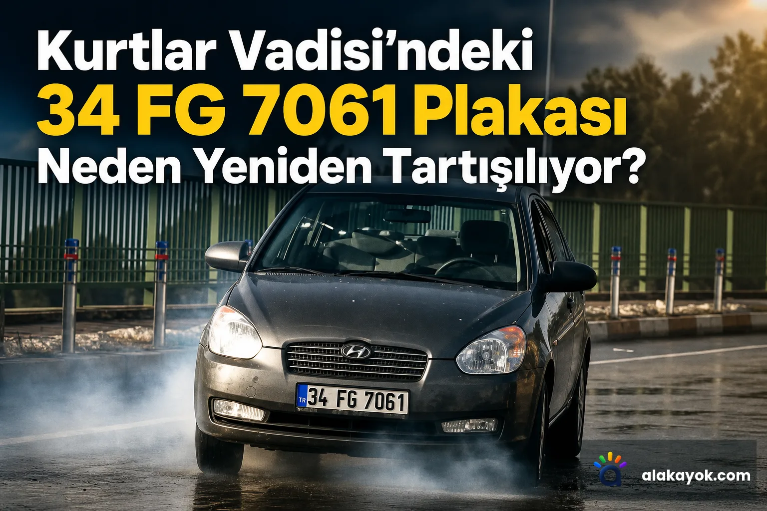 Kurtlar Vadisi'ndeki 34 FG 7061 Plakası Neden Yeniden Tartışılıyor?