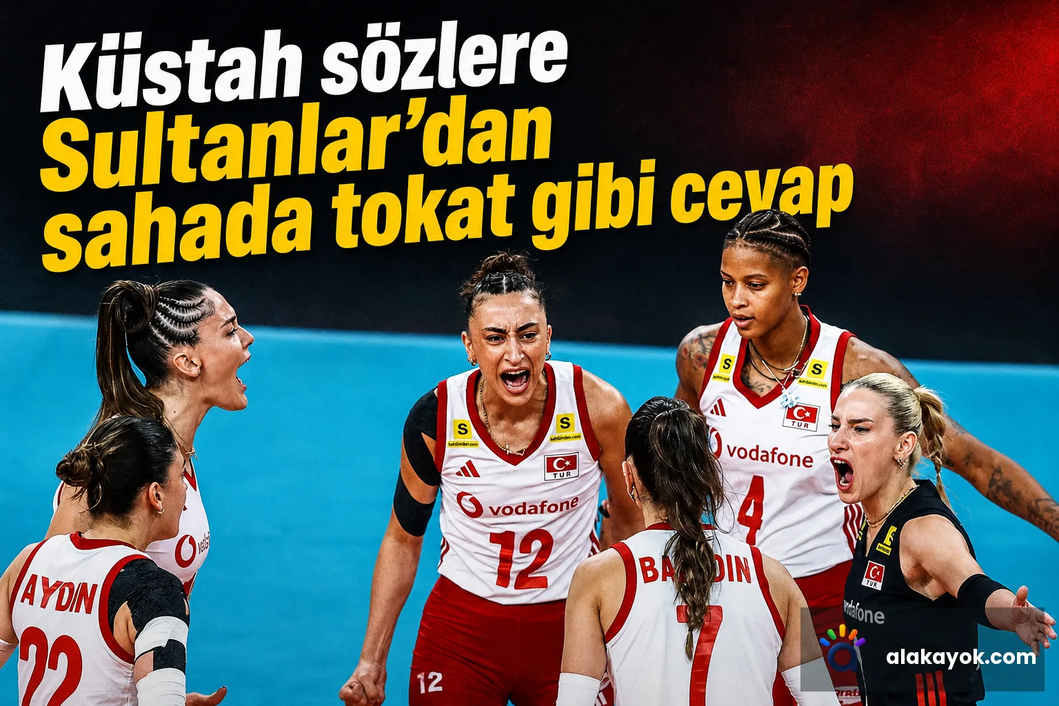 Küstah sözlere Sultanlar'dan sahada tokat gibi cevap