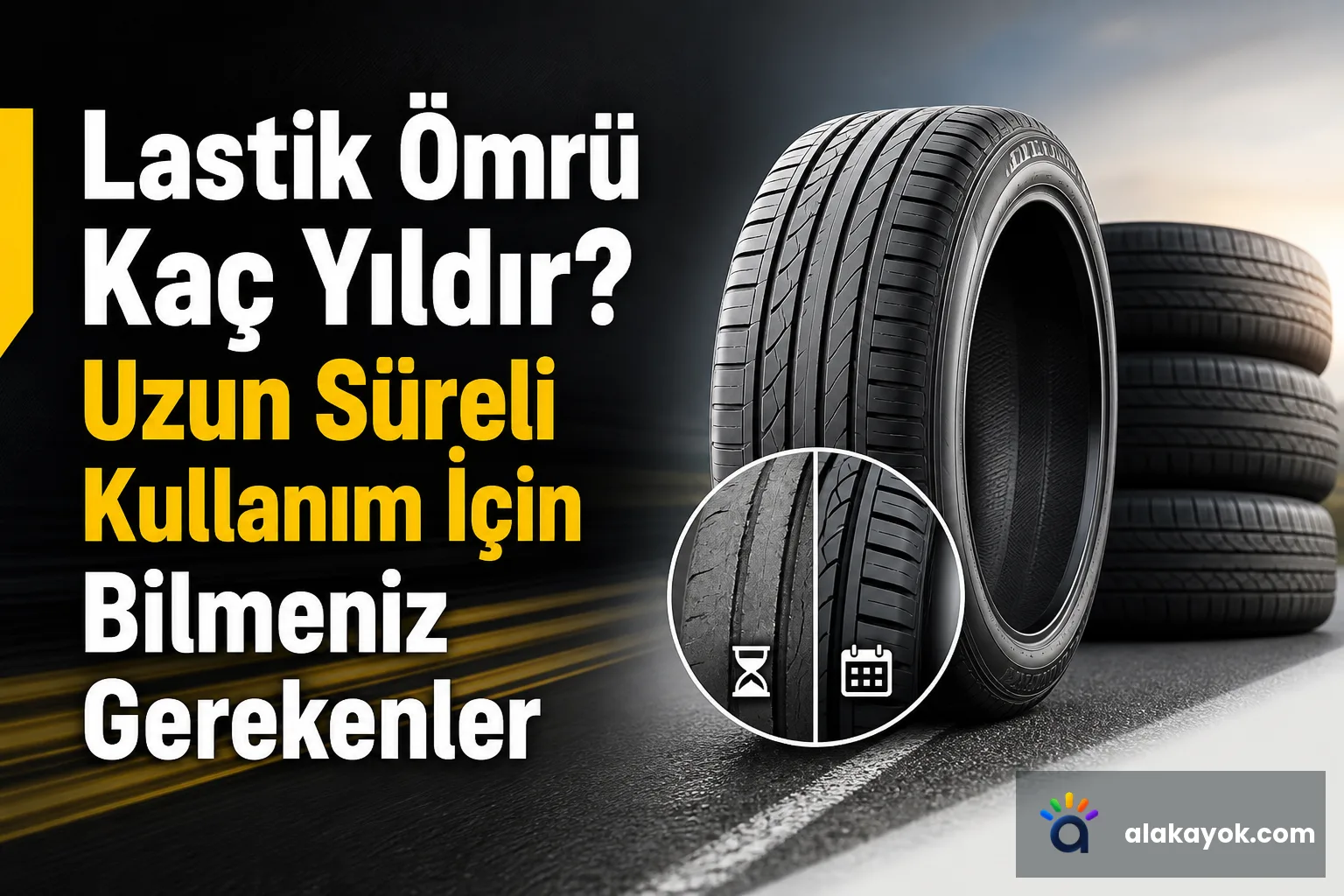 Lastik Ömrü Kaç Yıldır? Uzun Süreli Kullanım İçin Bilmeniz Gerekenler